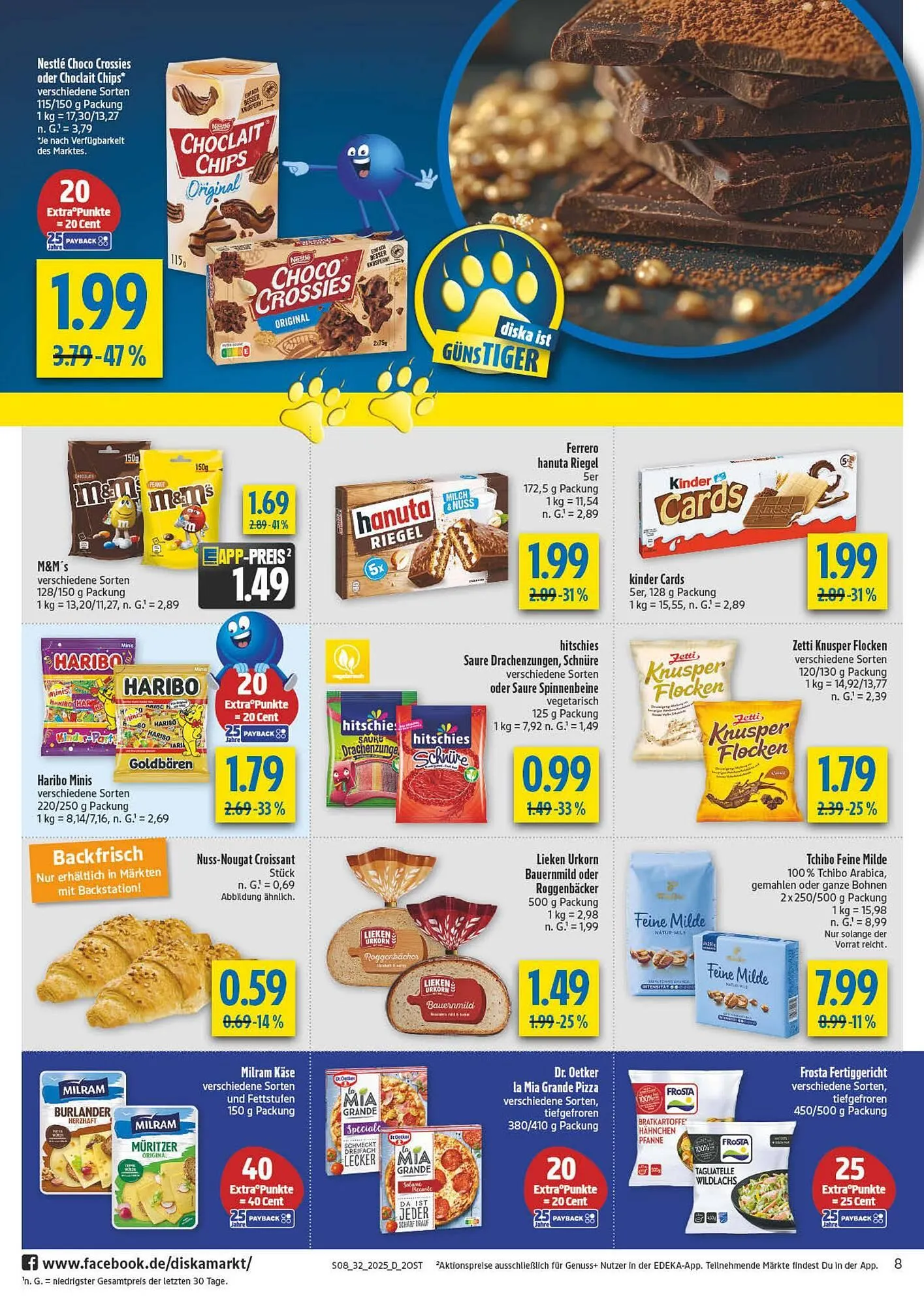 diska Prospekt von 4. August bis 9. August 2025 - Prospekt seite 8