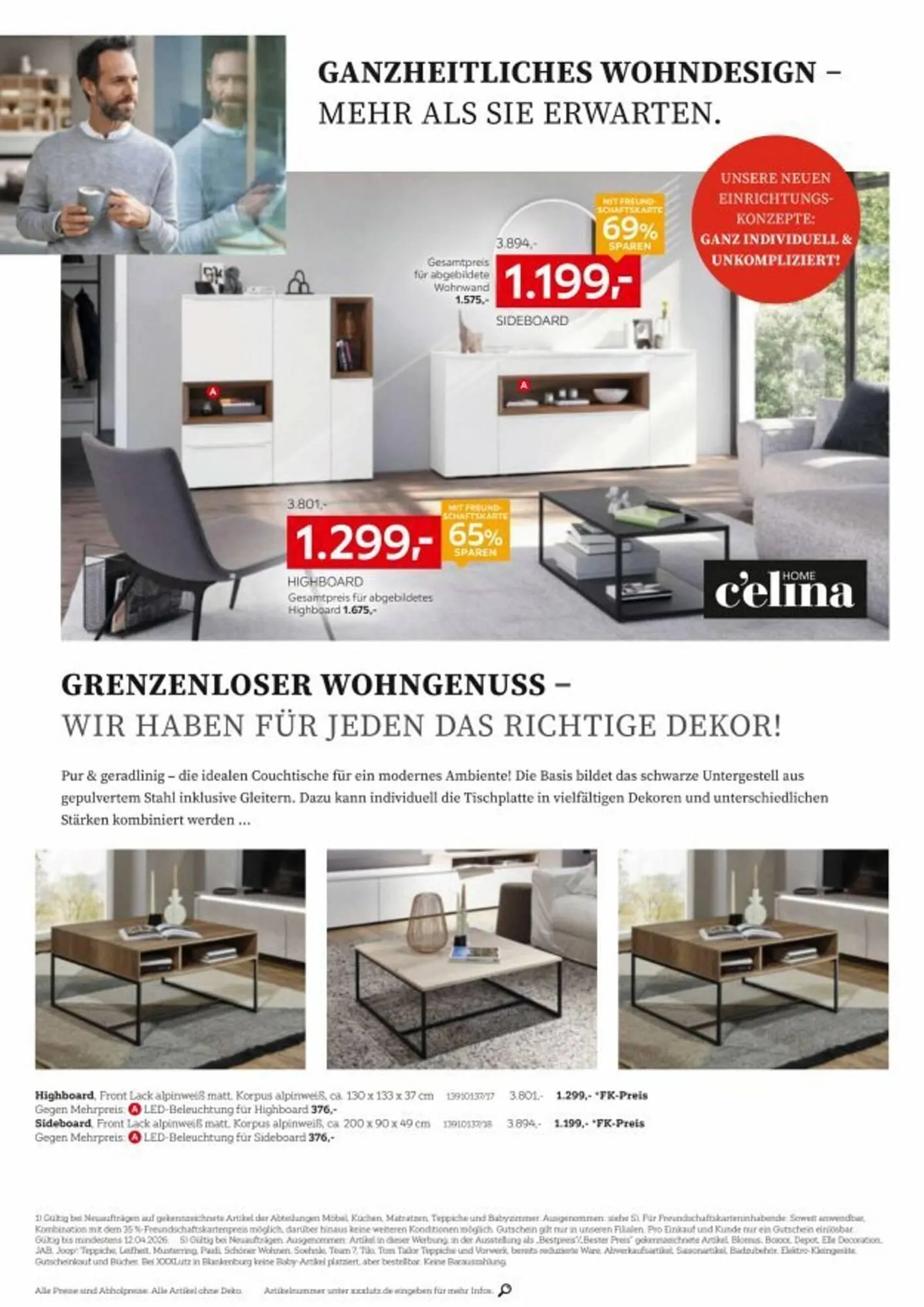 XXXLutz Prospekt von 29. März bis 12. April 2026 - Prospekt seite 6