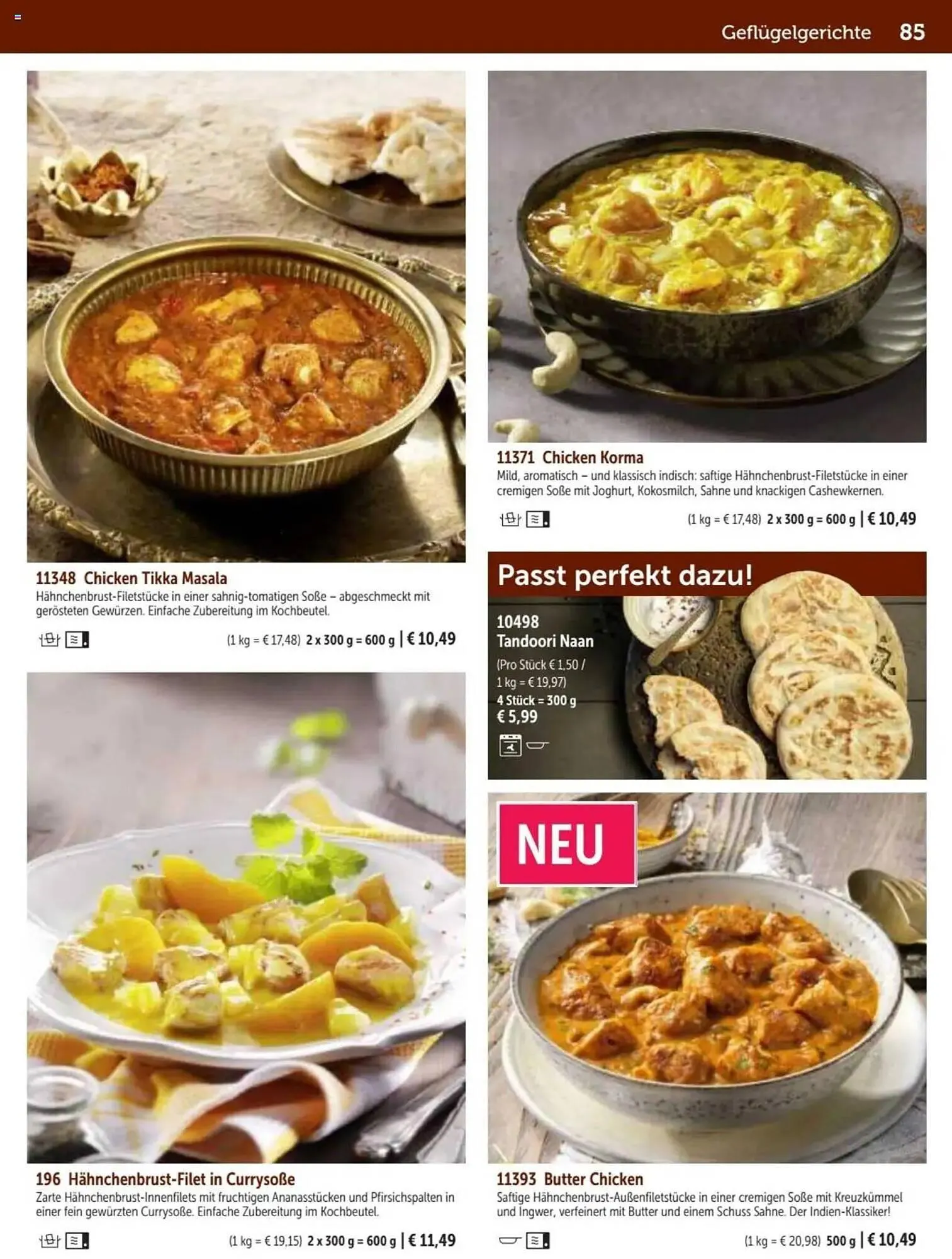 Bofrost Prospekt von 2. März bis 6. September 2025 - Prospekt seite 85