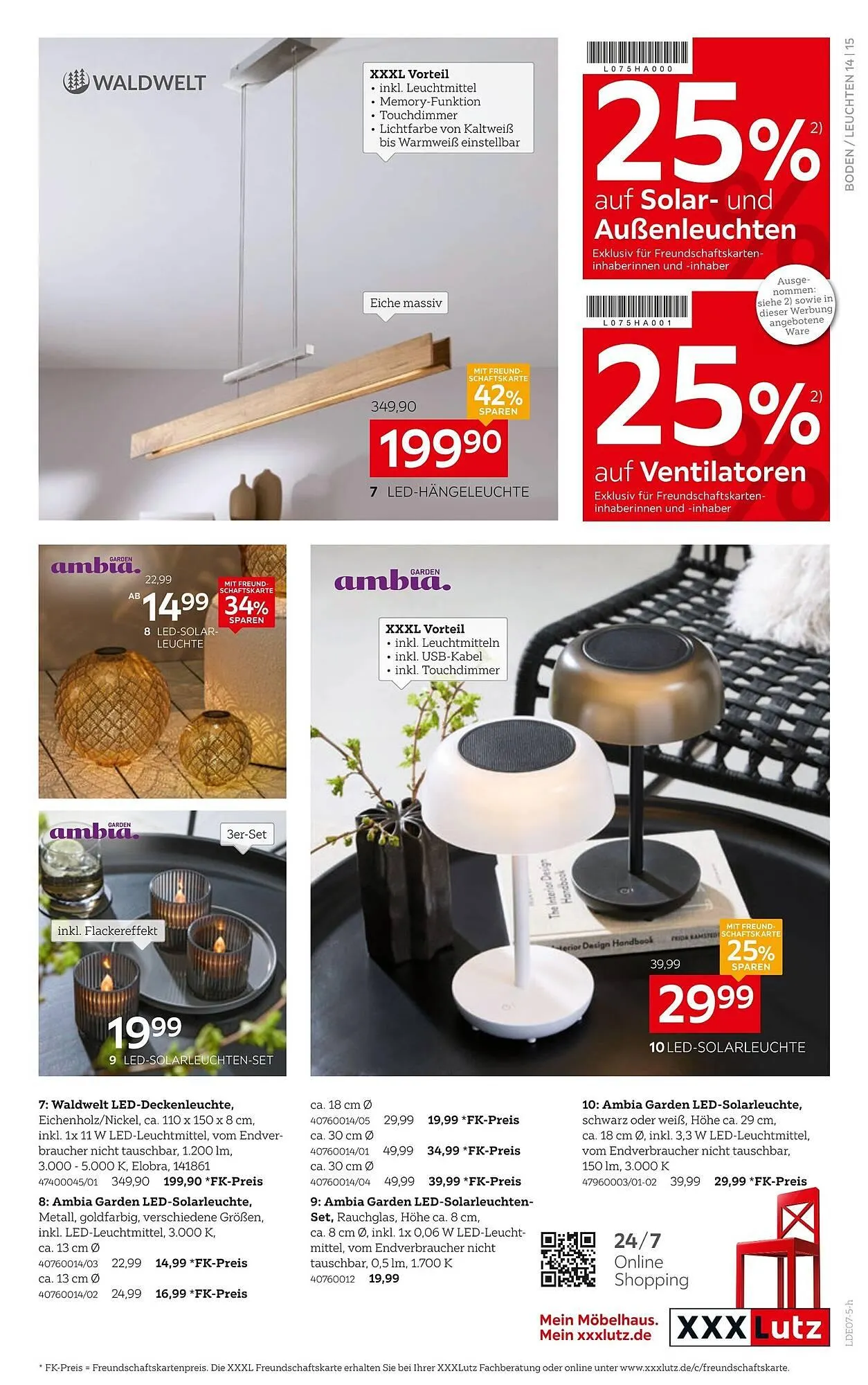 XXXLutz Prospekt von 14. Juli bis 20. Juli 2025 - Prospekt seite 15