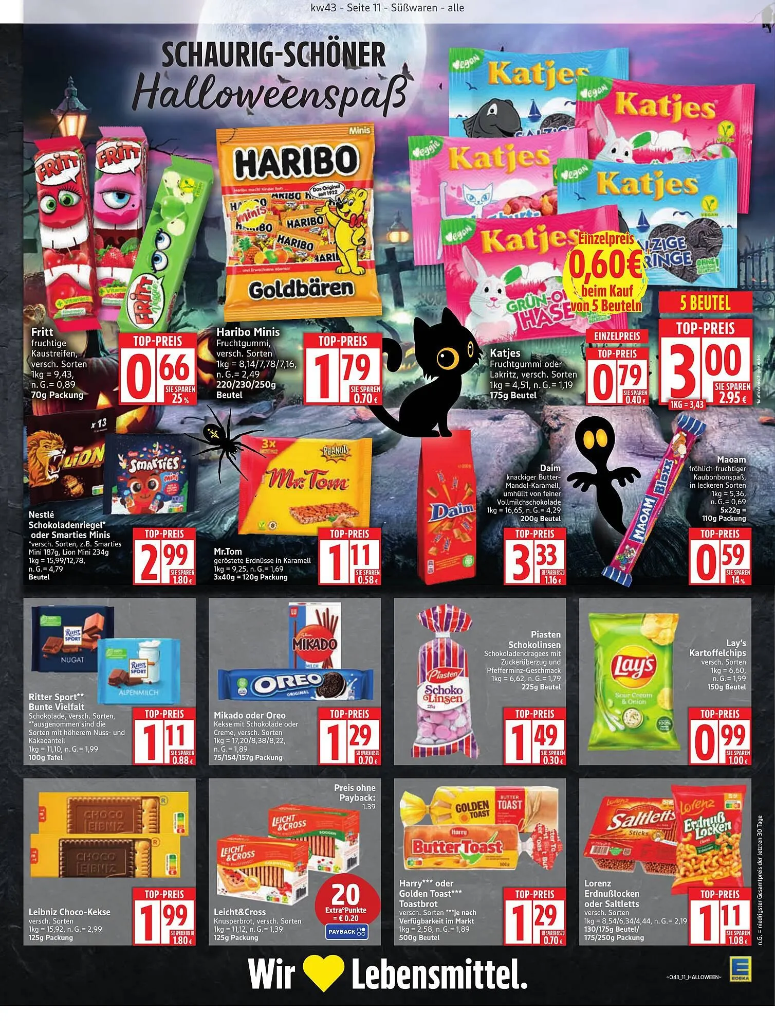 Edeka Prospekt von 20. Oktober bis 25. Oktober 2025 - Prospekt seite 11