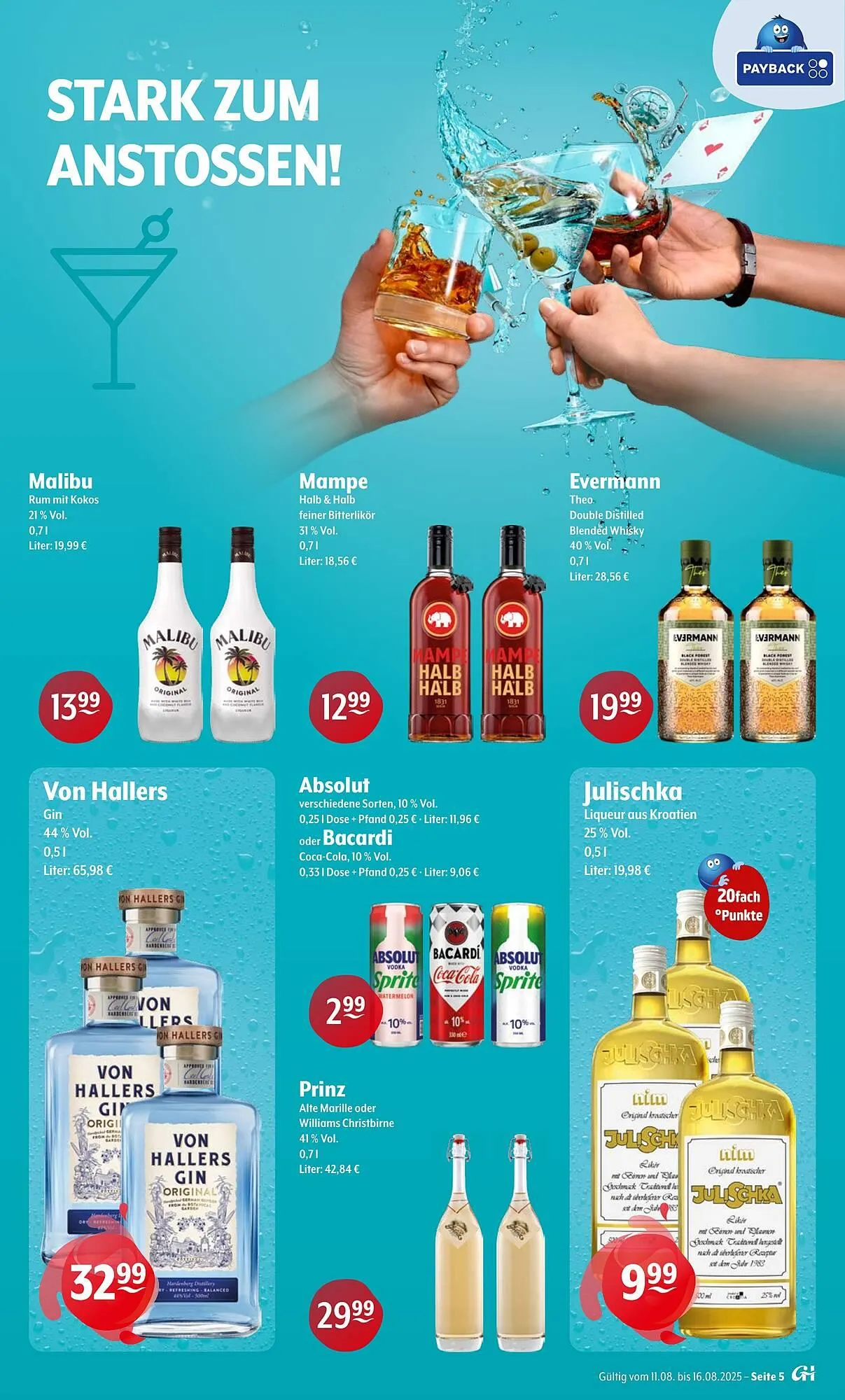 Getränke Hoffmann Prospekt von 11. August bis 16. August 2025 - Prospekt seite 5