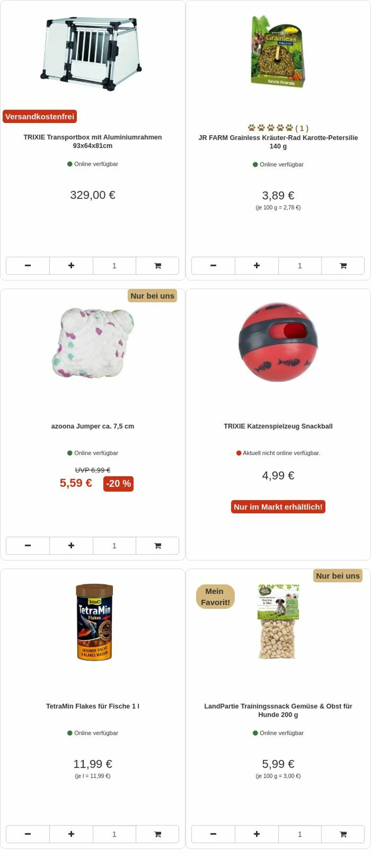 Zoo&Co von 13. Oktober bis 22. Oktober 2025 - Prospekt seite 7