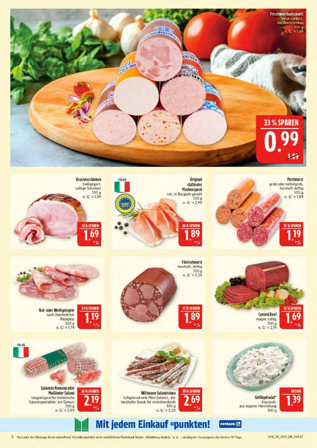 Marktkauf - Nürnberg-Thon Aktueller Prospekt von 14. Juli bis 19. Juli 2025 - Prospekt seite 8