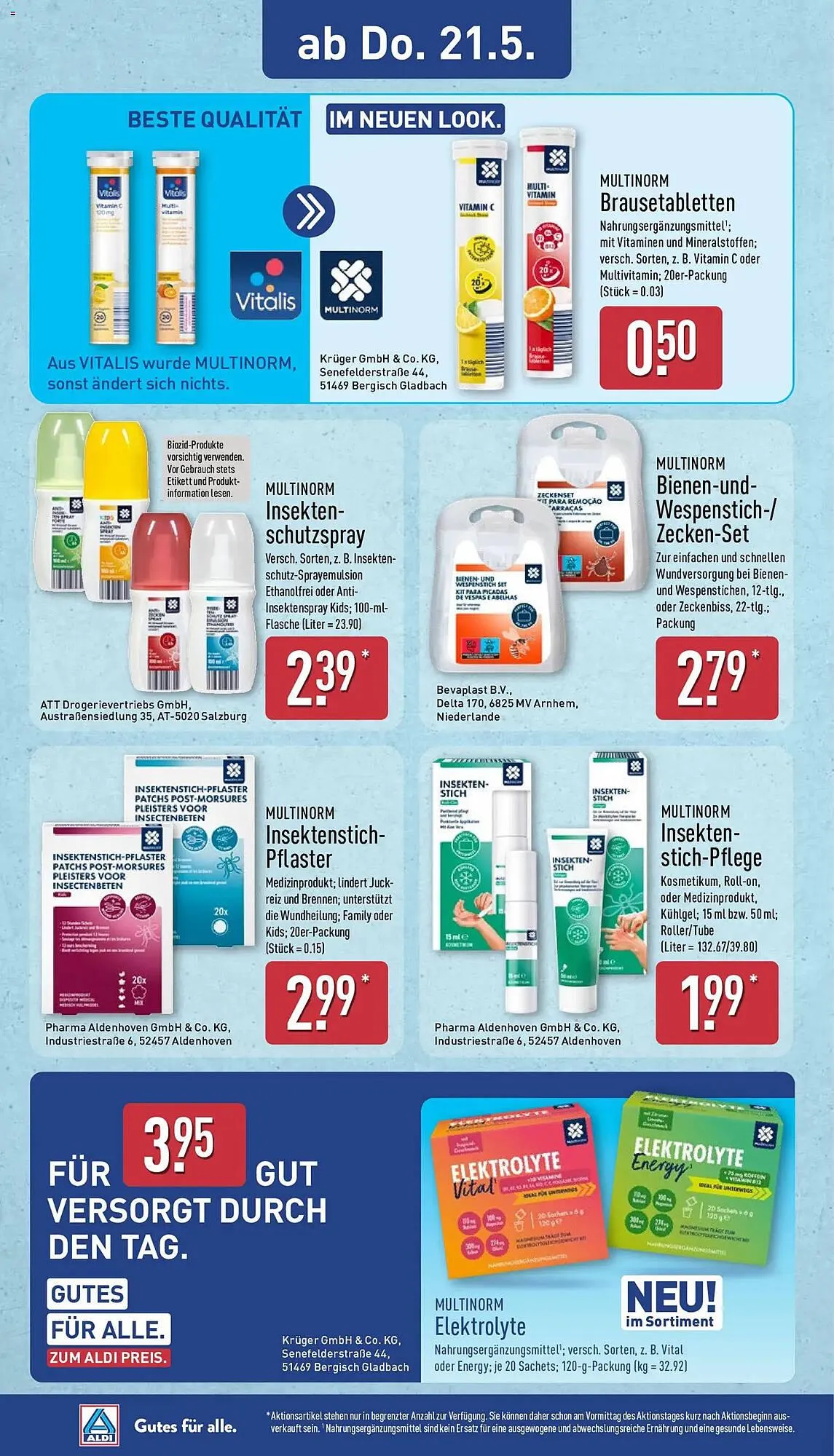 Aldi Nord Prospekt von 18. Mai bis 23. Mai 2026 - Prospekt seite 12