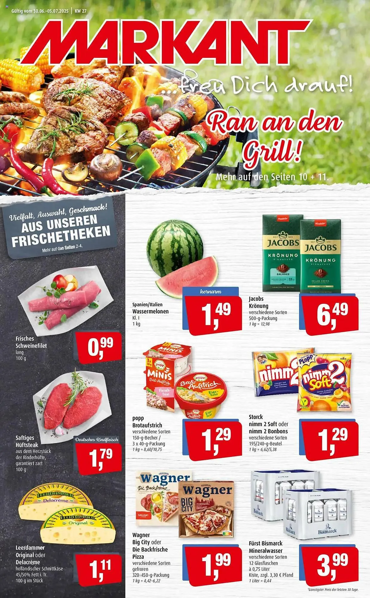 Markant Prospekt von 30. Juni bis 5. Juli 2025 - Prospekt seite 1