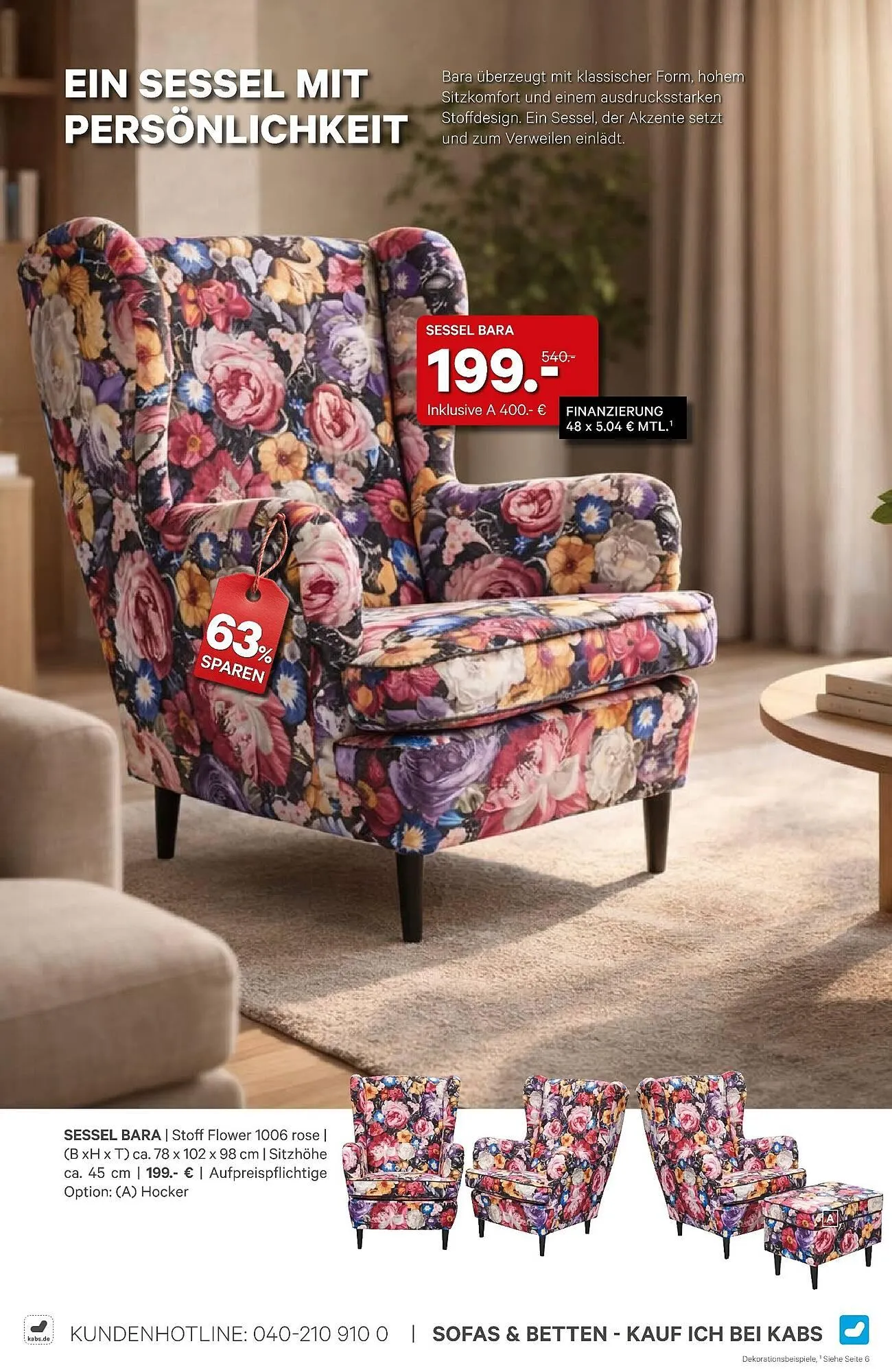 Kabs Polsterwelt Prospekt von 27. Februar bis 25. März 2026 - Prospekt seite 2