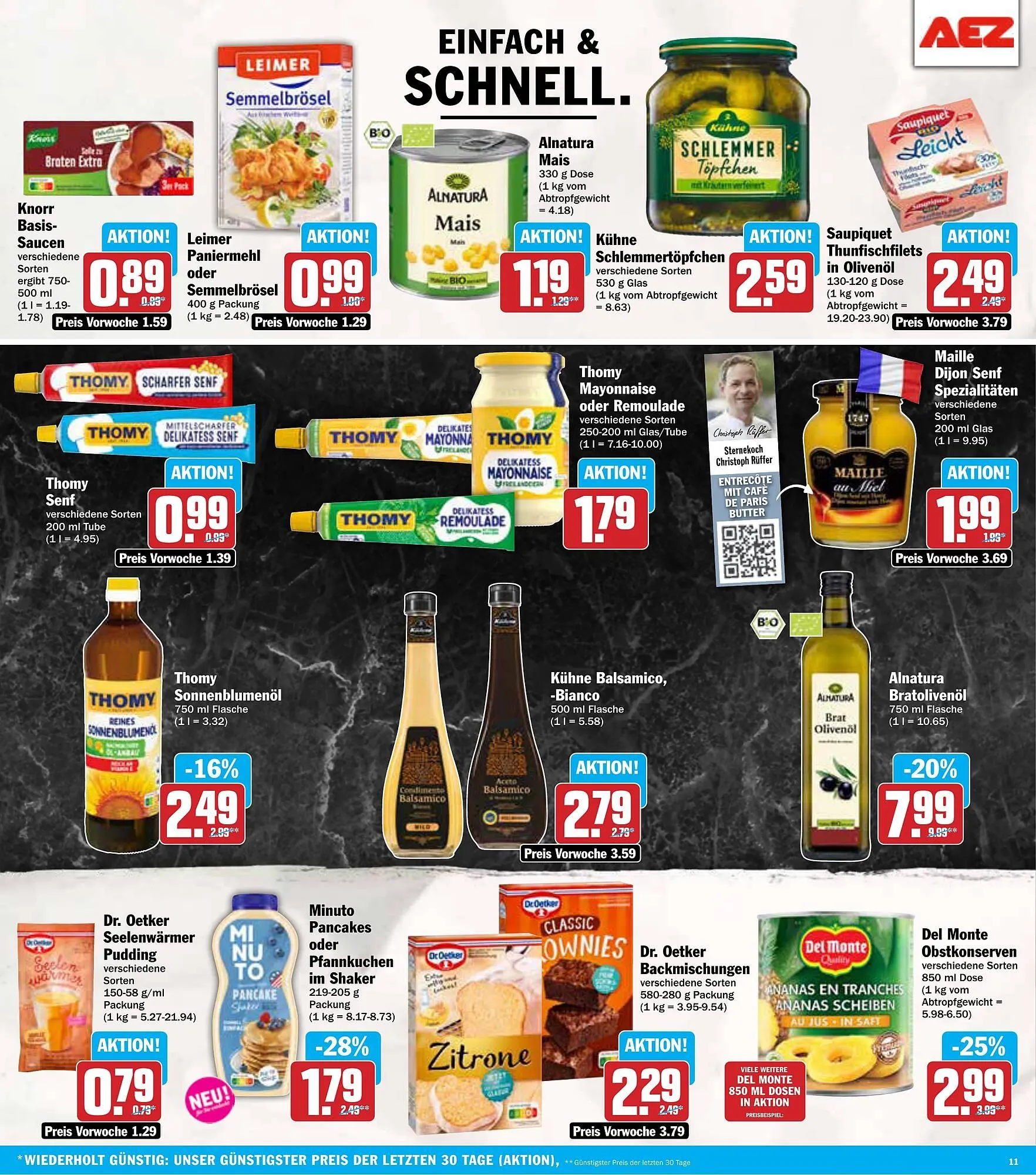 AEZ Prospekt von 4. August bis 9. August 2025 - Prospekt seite 11