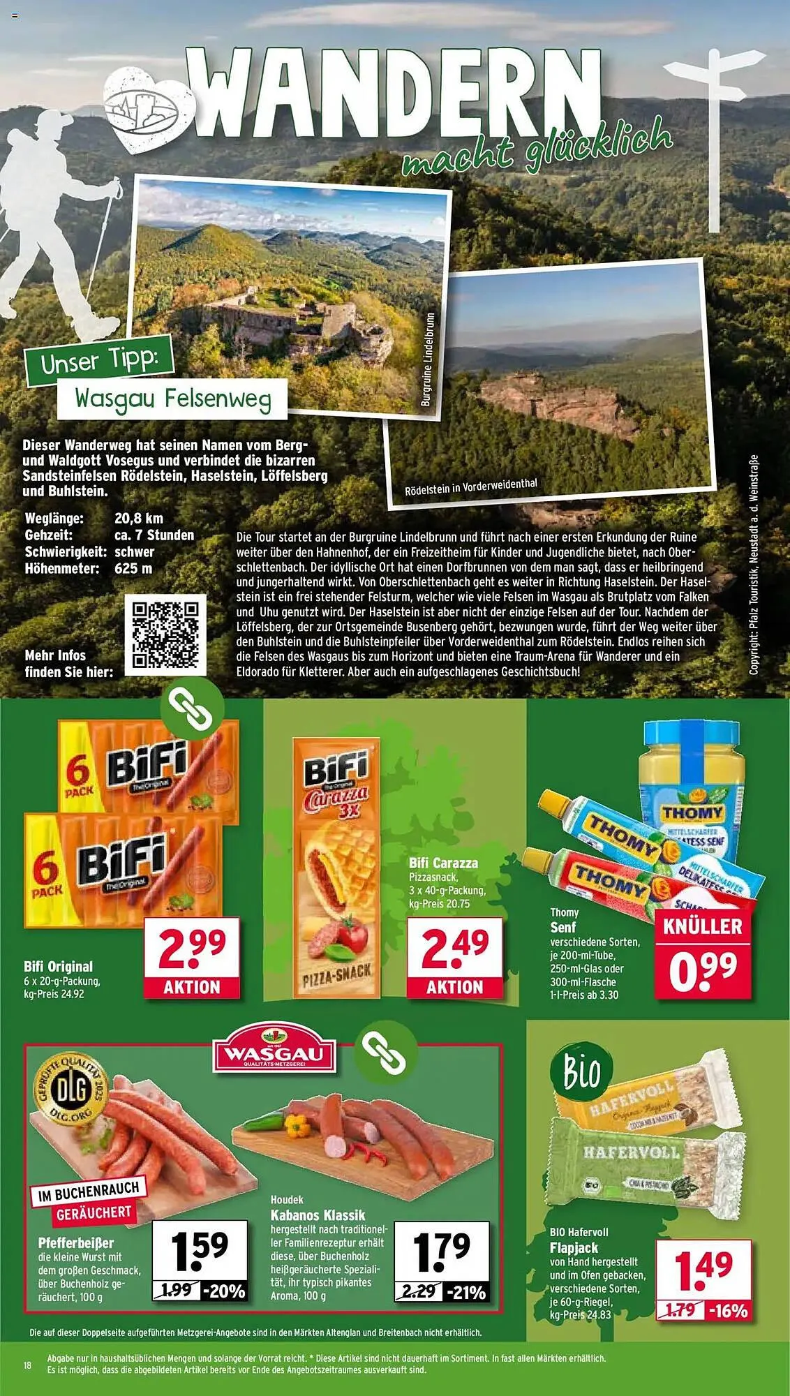 Wasgau Prospekt von 7. Juli bis 12. Juli 2025 - Prospekt seite 18