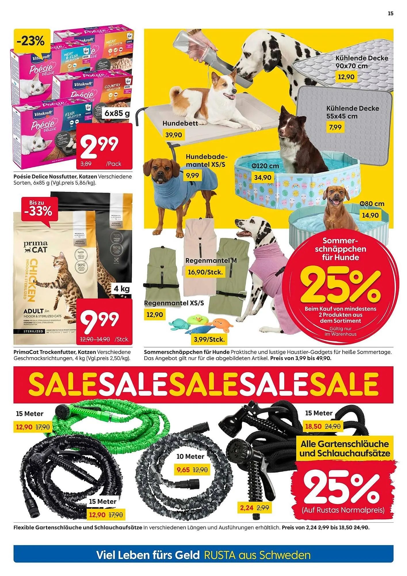 Rusta Prospekt von 31. Mai bis 6. Juni 2025 - Prospekt seite 15