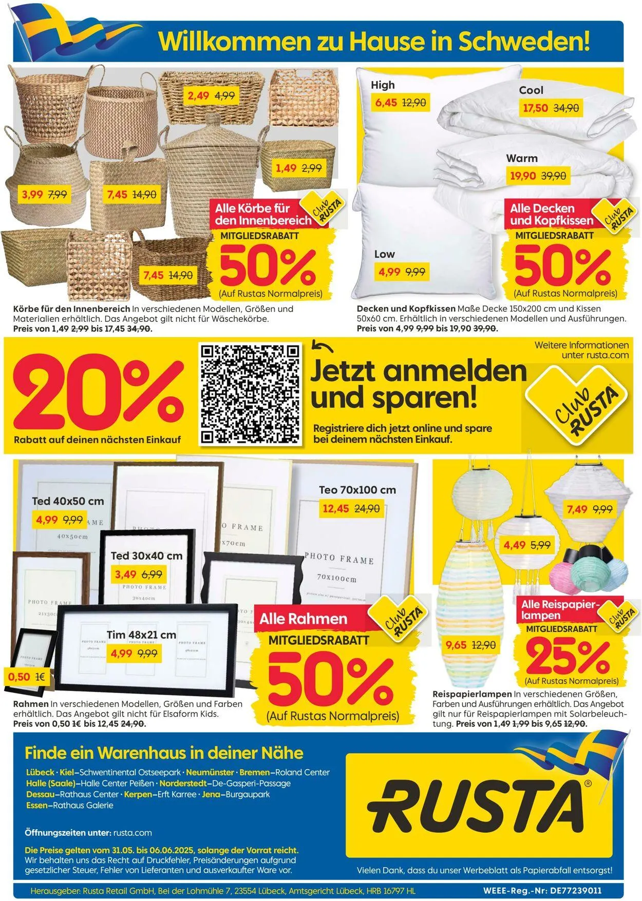 Rusta von 2. Juni bis 16. Juni 2025 - Prospekt seite 16