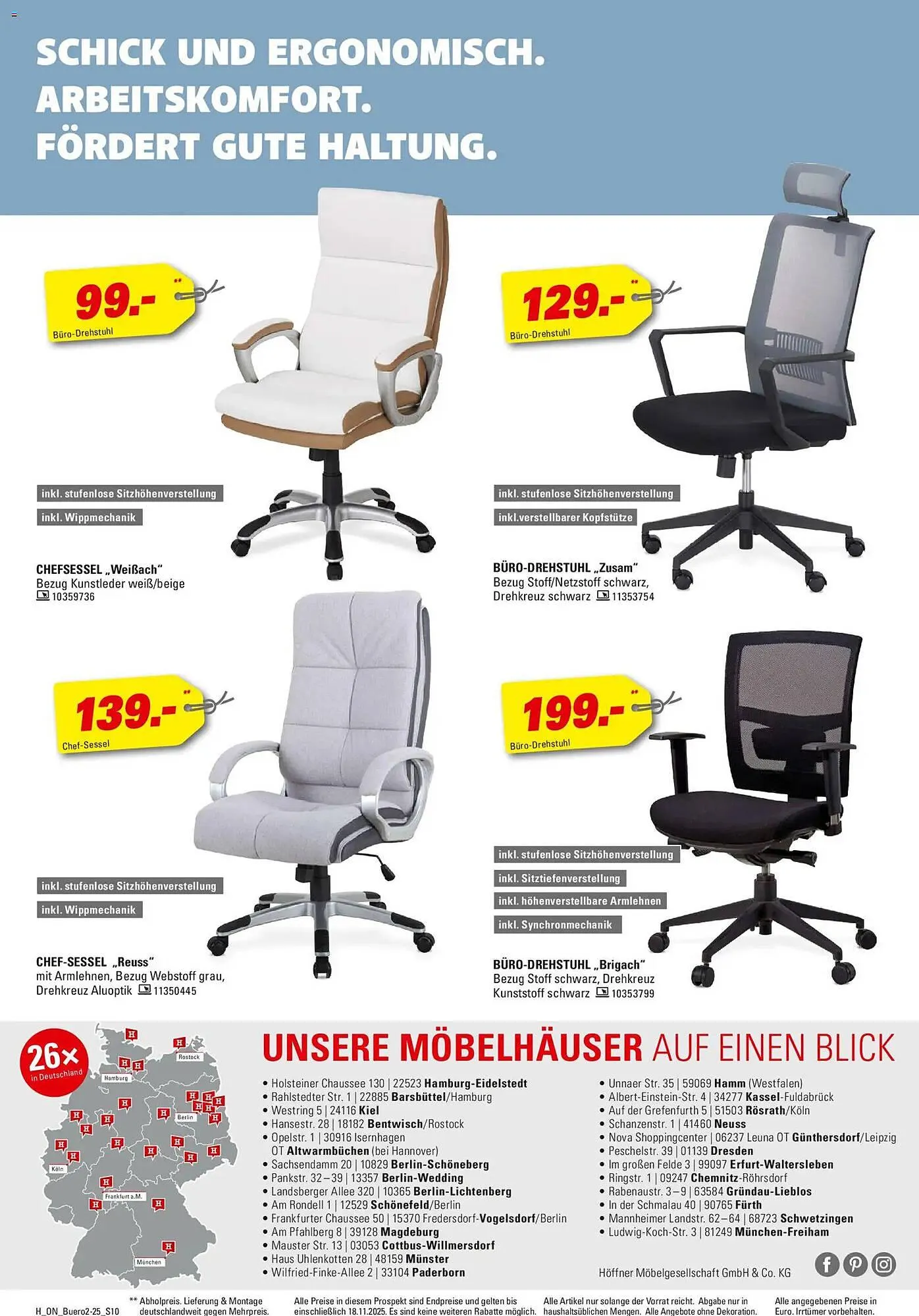 Höffner Prospekt von 12. November bis 18. November 2025 - Prospekt seite 10
