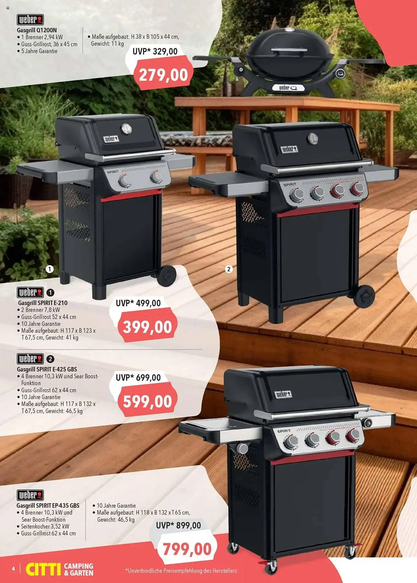 CITTI Markt Prospekt von 30. Juli bis 2. September 2025 - Prospekt seite 4