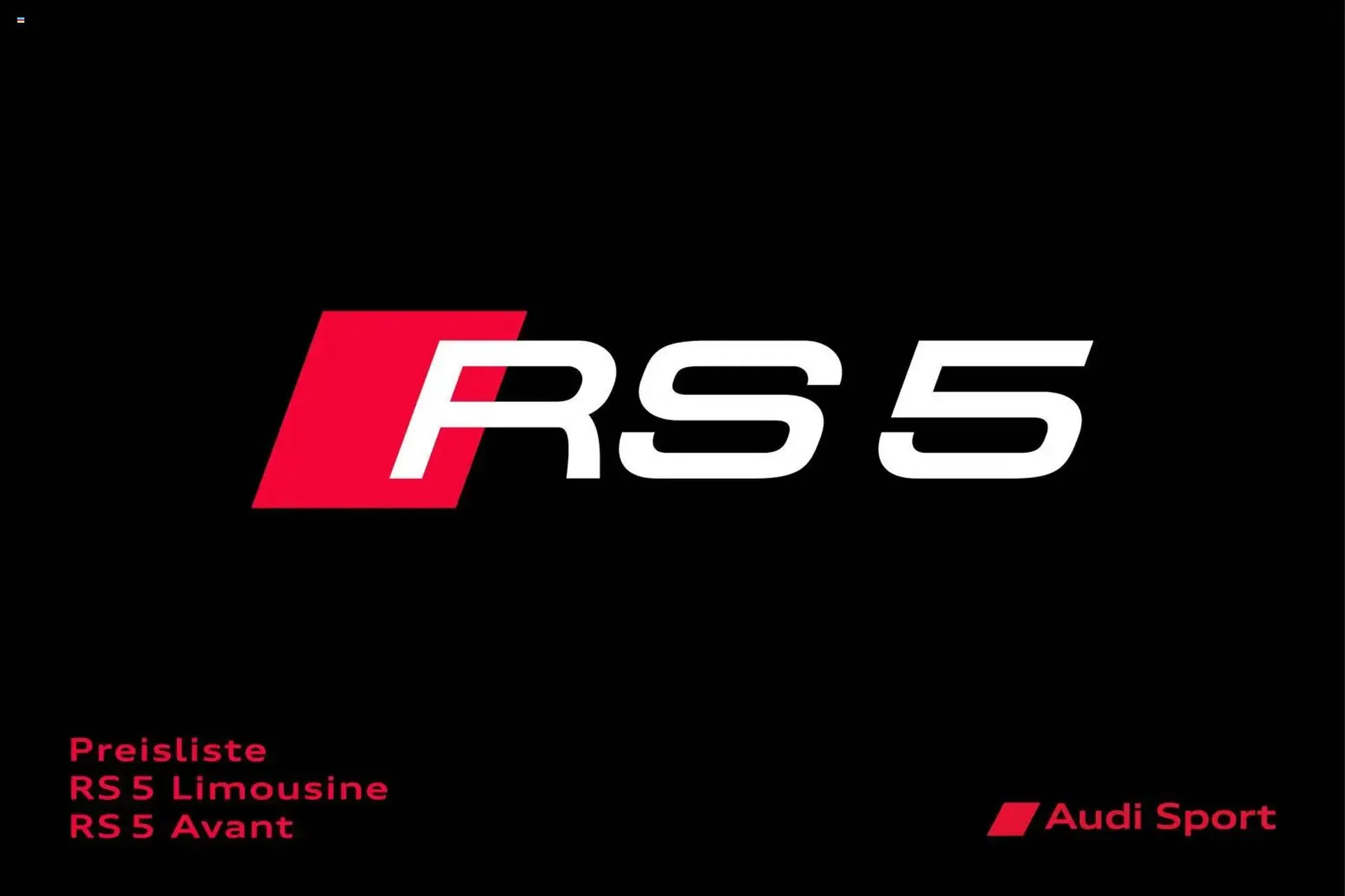 Audi Prospekt von 1. April bis 1. April 2027 - Prospekt seite 1