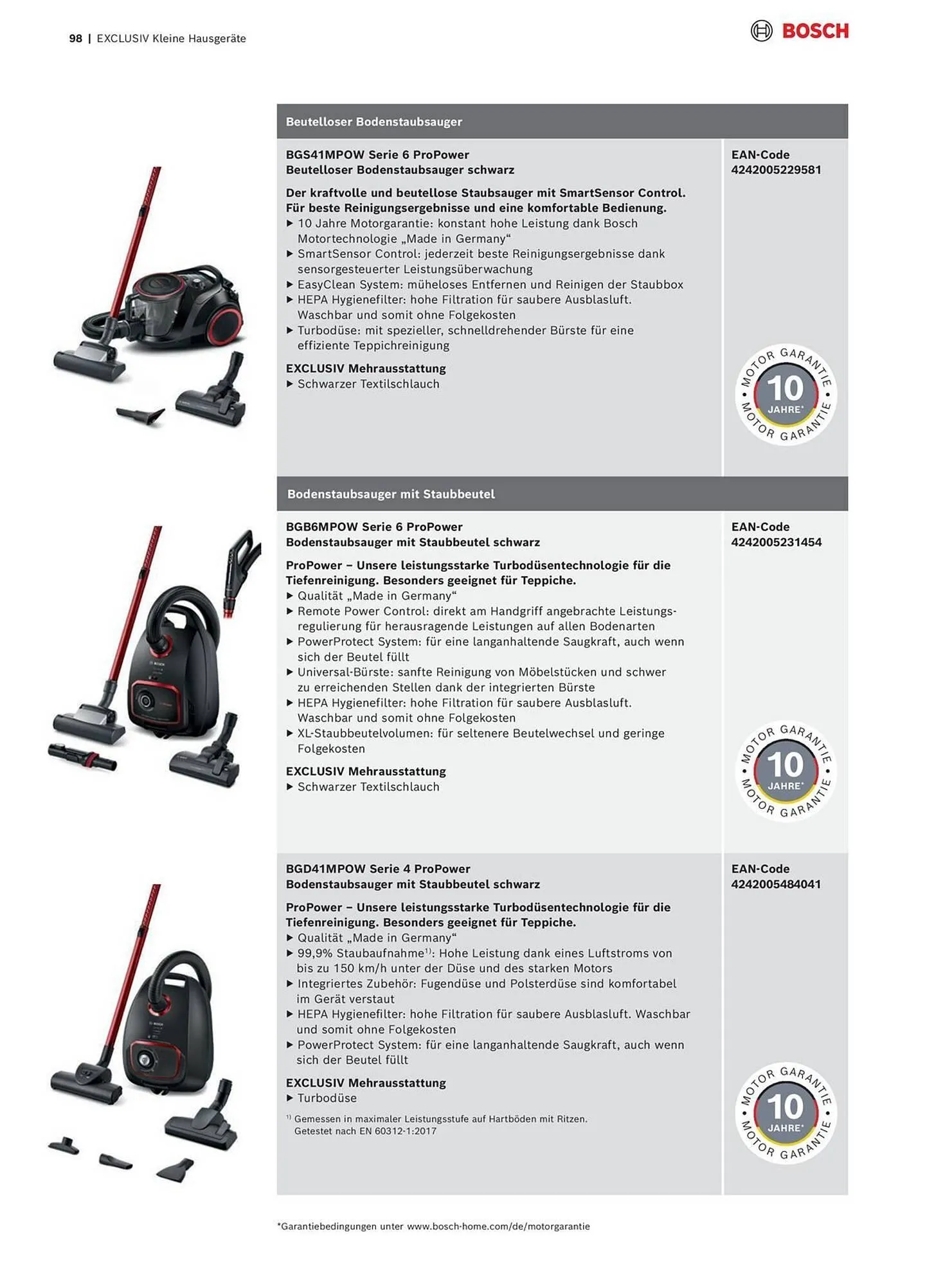 Bosch Prospekt von 7. Mai bis 31. Dezember 2026 - Prospekt seite 98