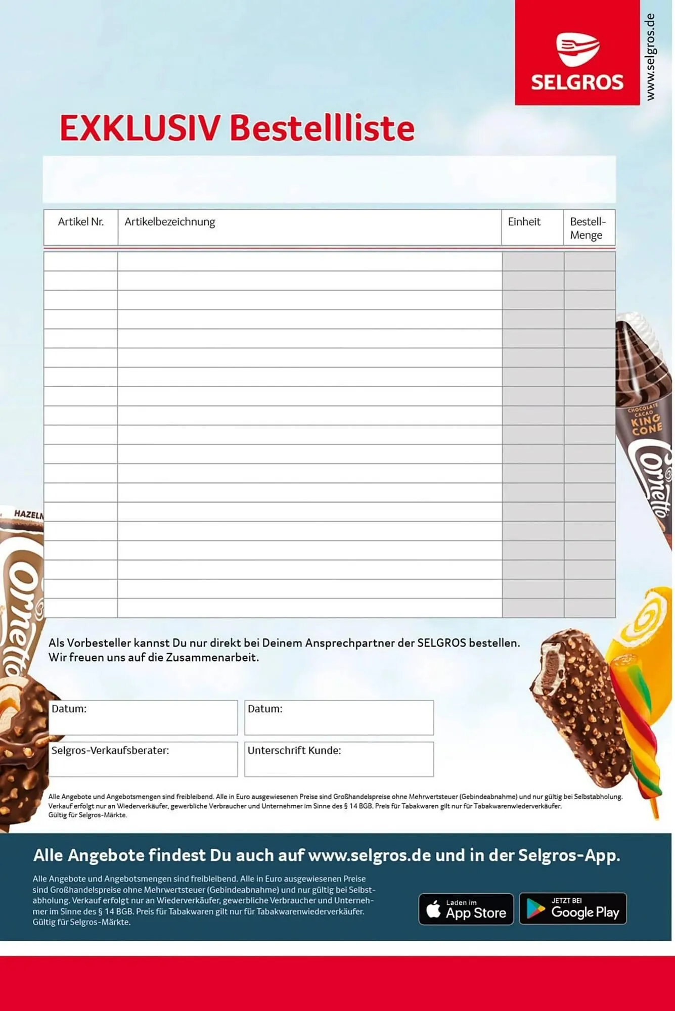 Selgros Prospekt von 1. April bis 30. April 2025 - Prospekt seite 16