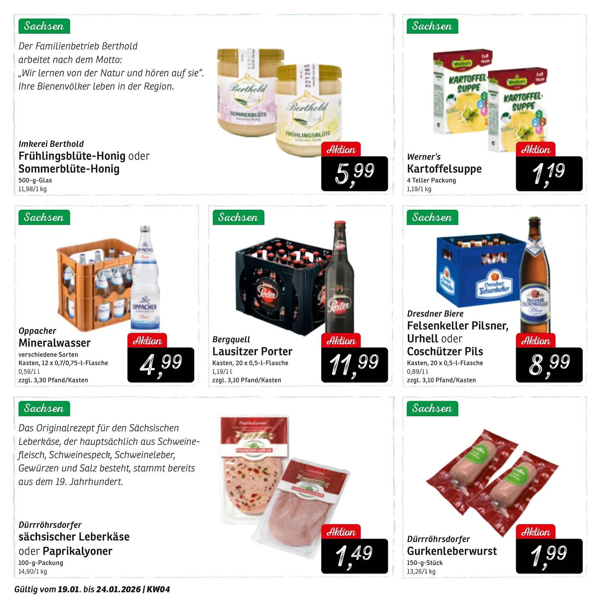 KONSUM Prospekt von 19. Januar bis 24. Januar 2026 - Prospekt seite 10