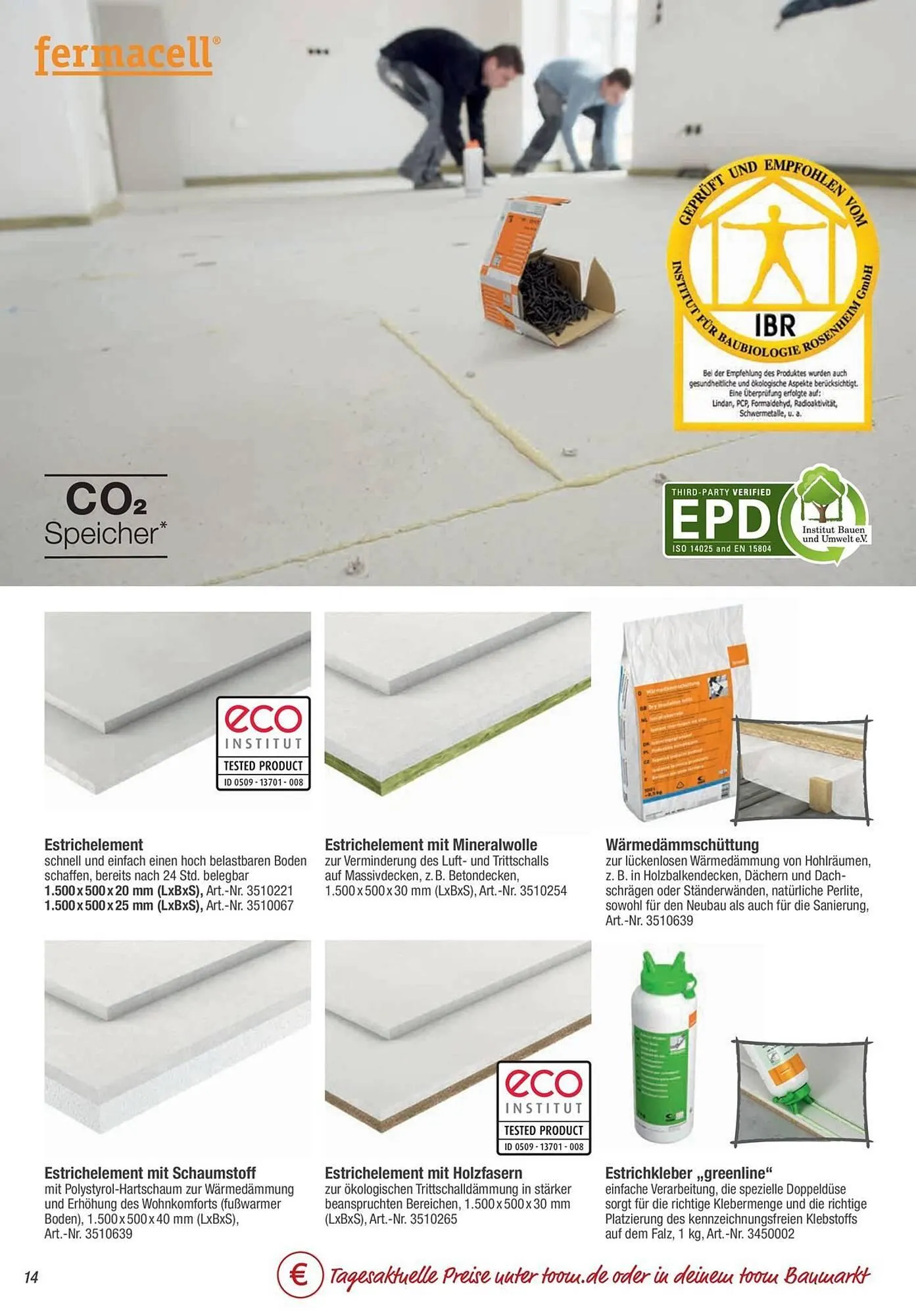 Toom Baumarkt Prospekt von 15. Oktober bis 31. Dezember 2025 - Prospekt seite 14