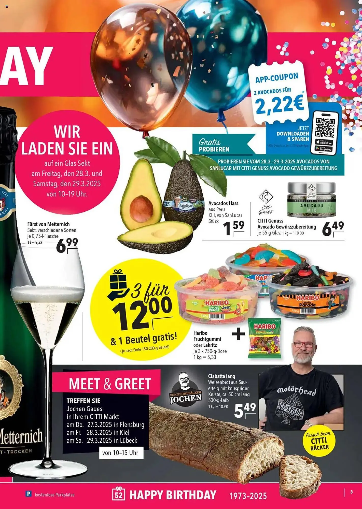 CITTI Markt Prospekt von 26. März bis 1. April 2025 - Prospekt seite 3