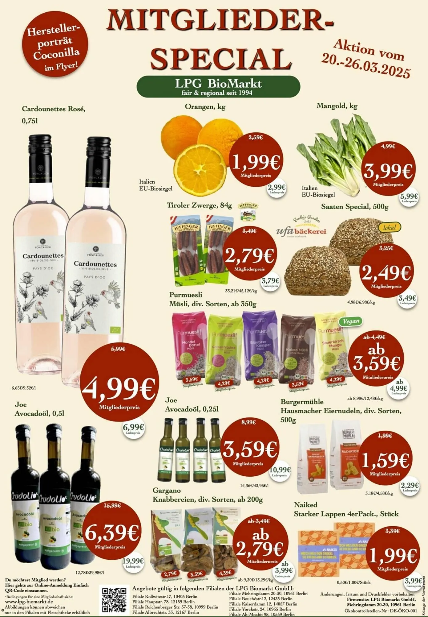 LPG Biomarkt Prospekt - 1