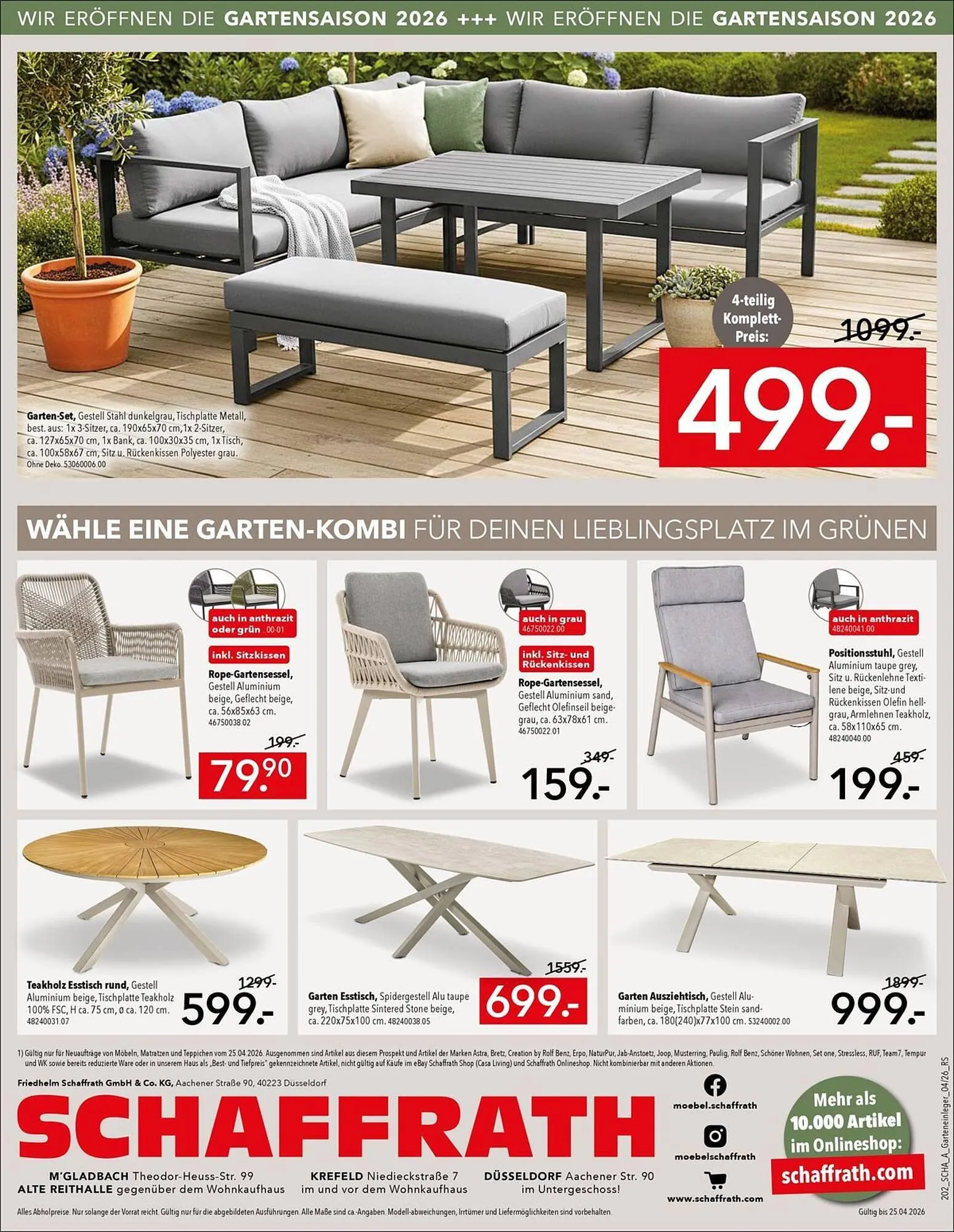 Schaffrath Prospekt von 27. März bis 25. April 2026 - Prospekt seite 4