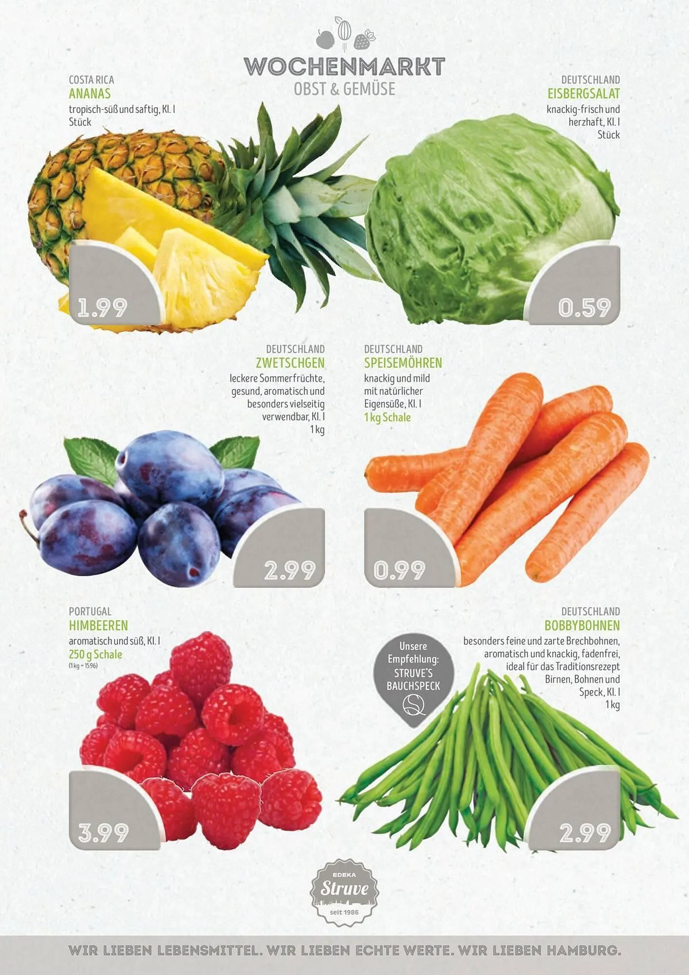 Edeka Struve Prospekt von 4. August bis 9. August 2025 - Prospekt seite 2