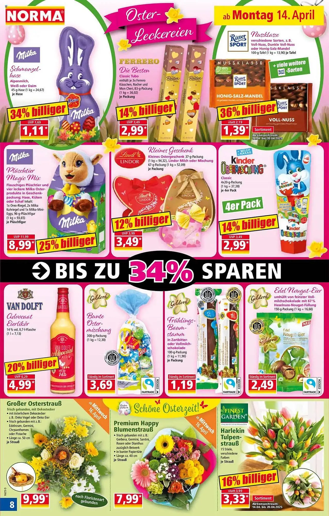 Norma Prospekt von 14. April bis 20. April 2025 - Prospekt seite 8