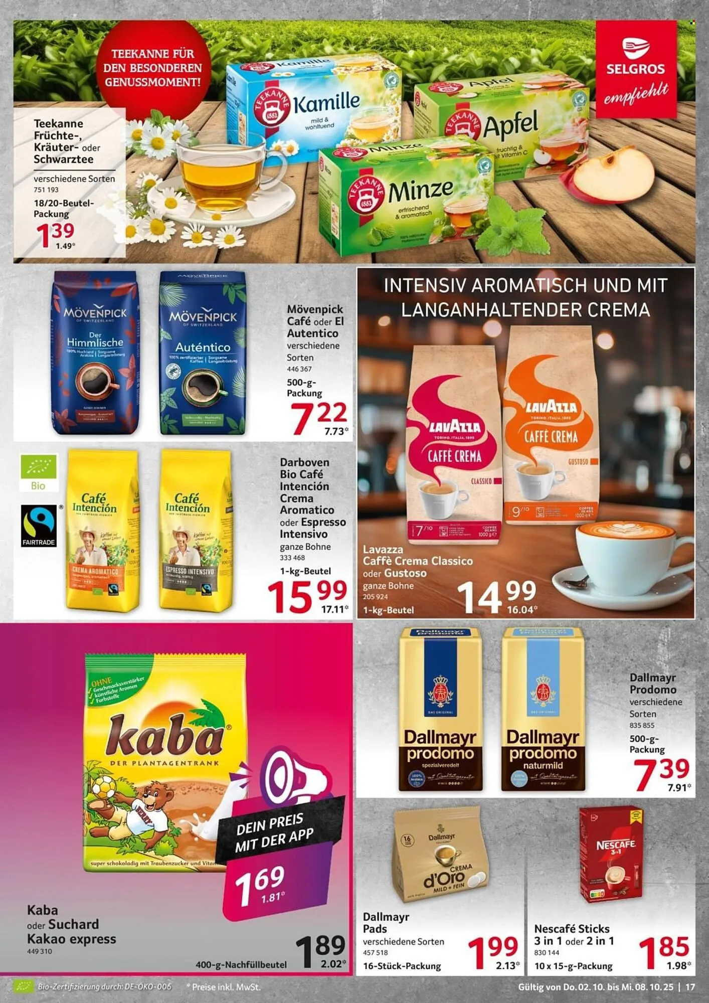 Selgros Prospekt von 2. Oktober bis 8. Oktober 2025 - Prospekt seite 17