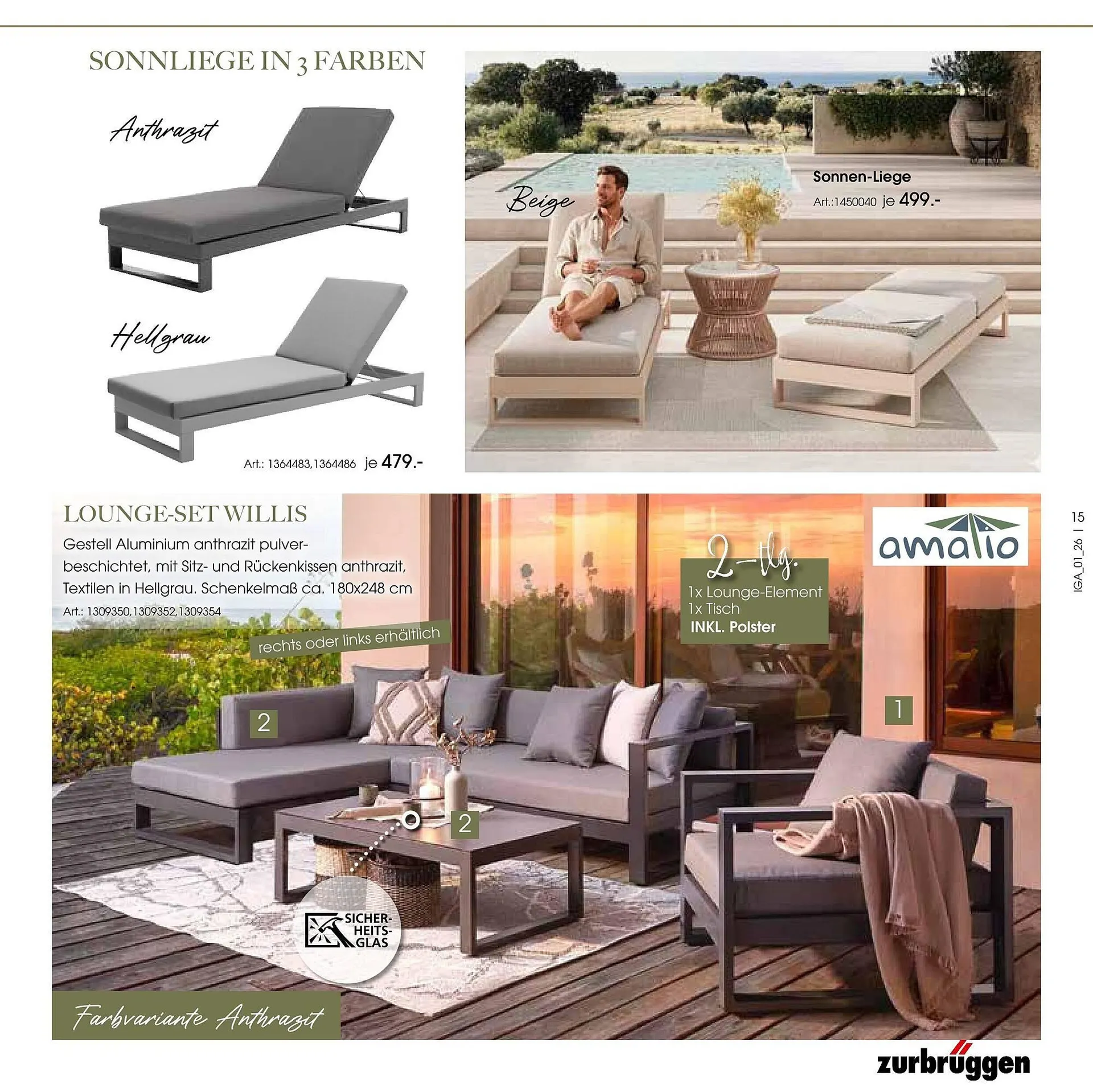 Zurbrüggen Prospekt von 17. März bis 31. August 2026 - Prospekt seite 15