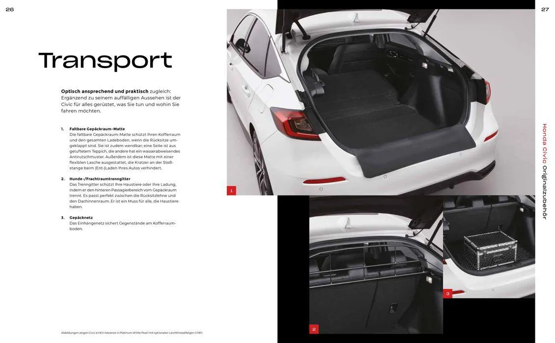 Honda CIVIC ZUBEHÖRBROSCHÜRE von 9. April bis 9. April 2025 - Prospekt seite 14