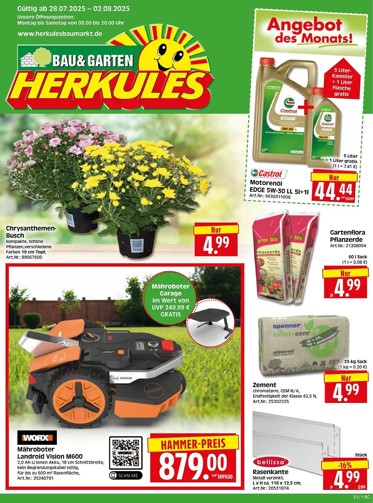 Herkules Baumarkt Prospekt - 1