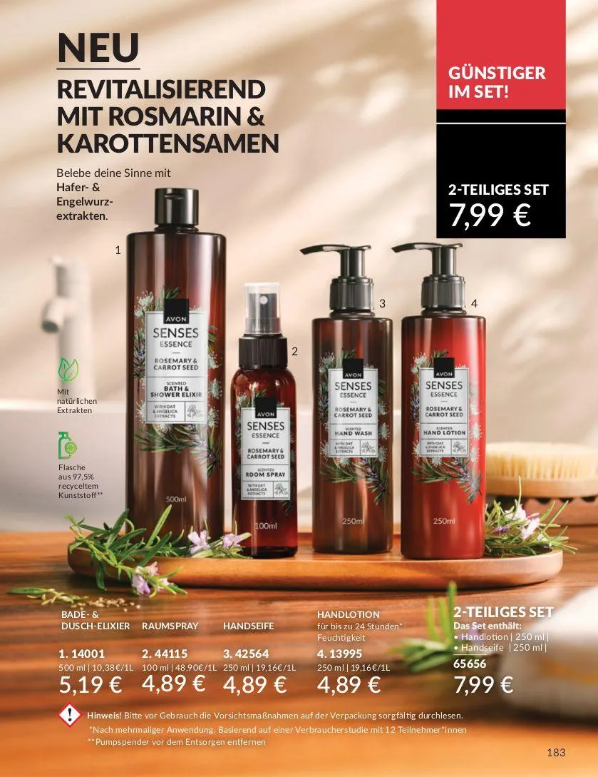 Avon Aktueller Prospekt von 19. März bis 2. April 2025 - Prospekt seite 183