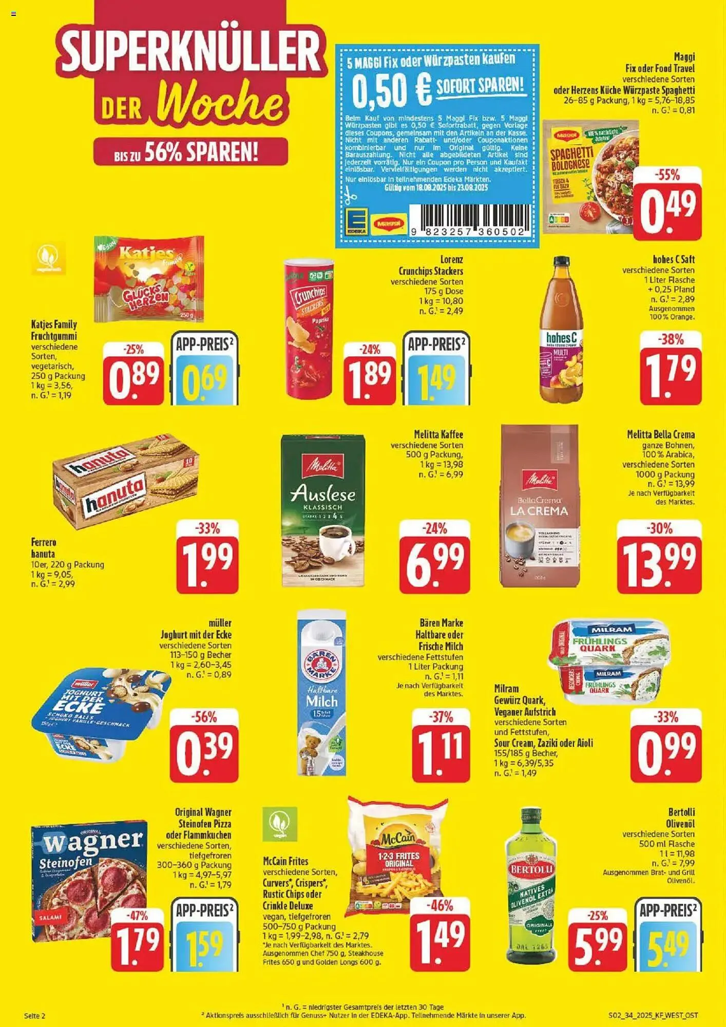 nah & gut Prospekt von 18. August bis 23. August 2025 - Prospekt seite 2