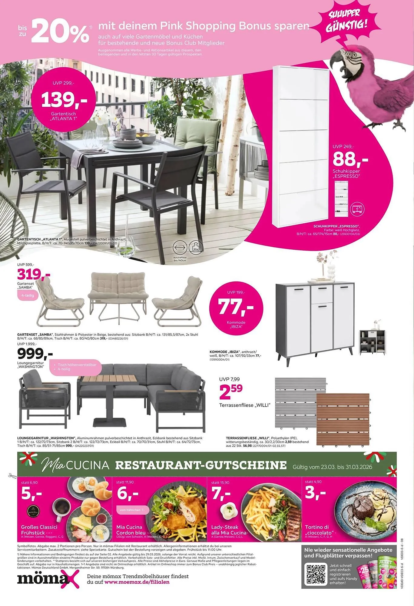 Mömax Prospekt von 23. März bis 30. März 2026 - Prospekt seite 8