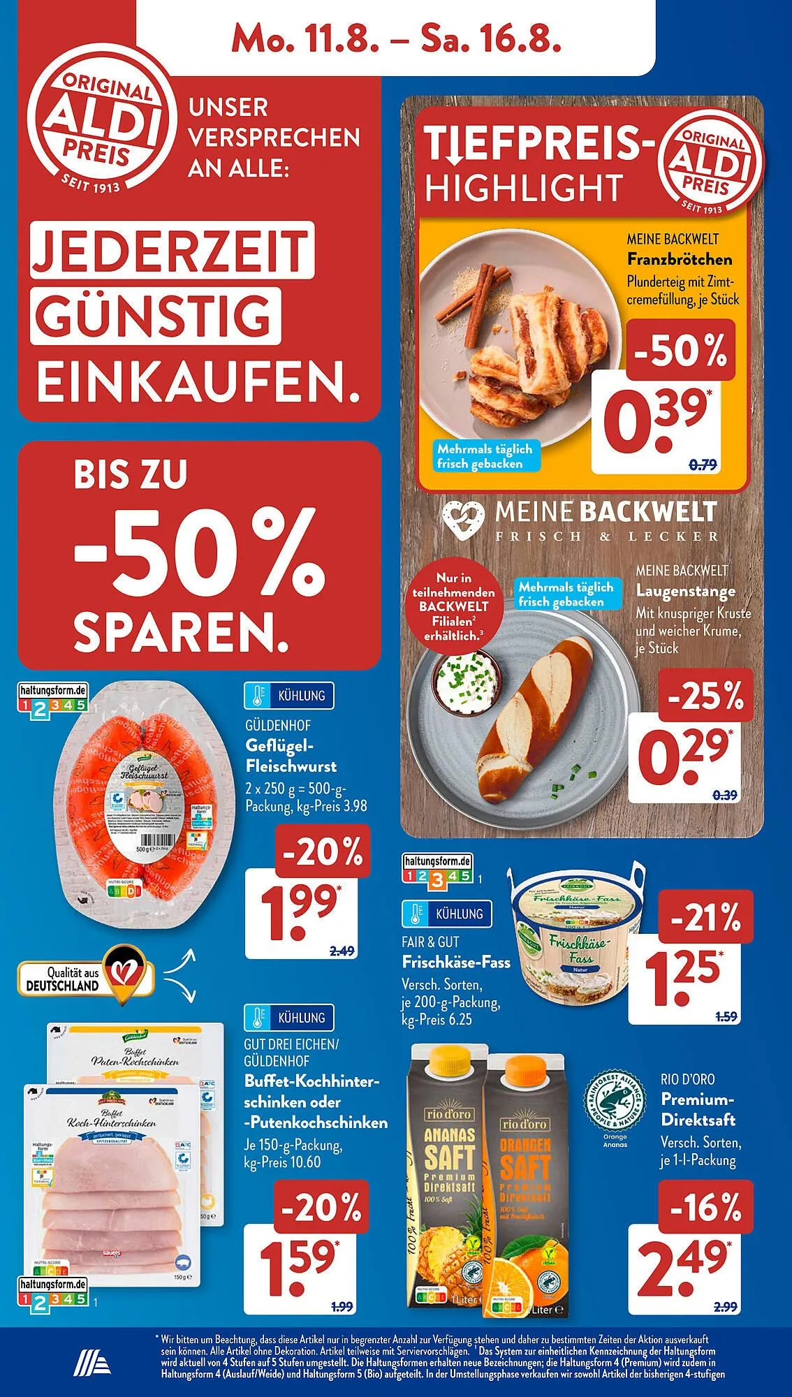 Aldi Süd Prospekt von 11. August bis 16. August 2025 - Prospekt seite 6