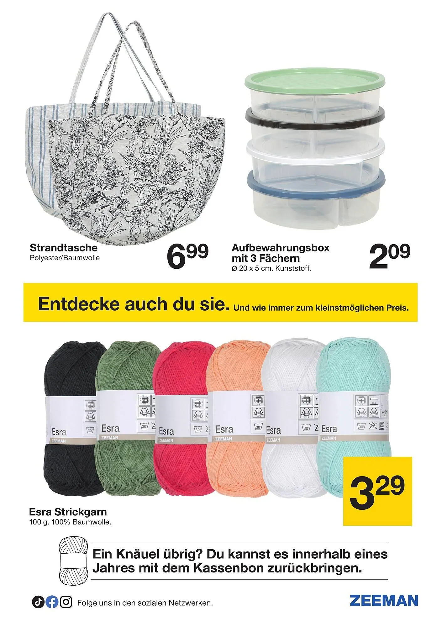 Zeeman Prospekt von 19. April bis 2. Mai 2025 - Prospekt seite 21