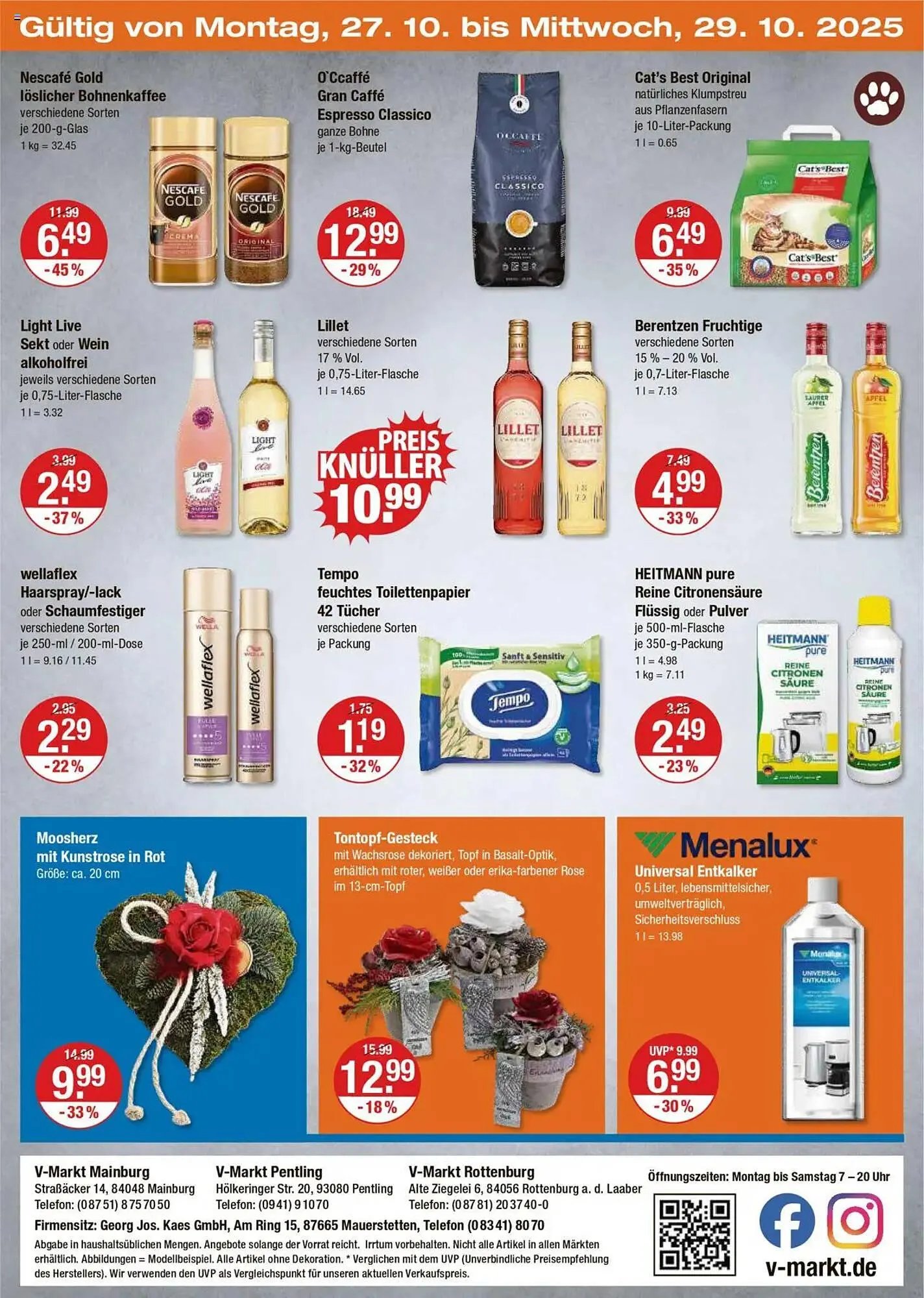 V Markt Prospekt von 23. Oktober bis 29. Oktober 2025 - Prospekt seite 24