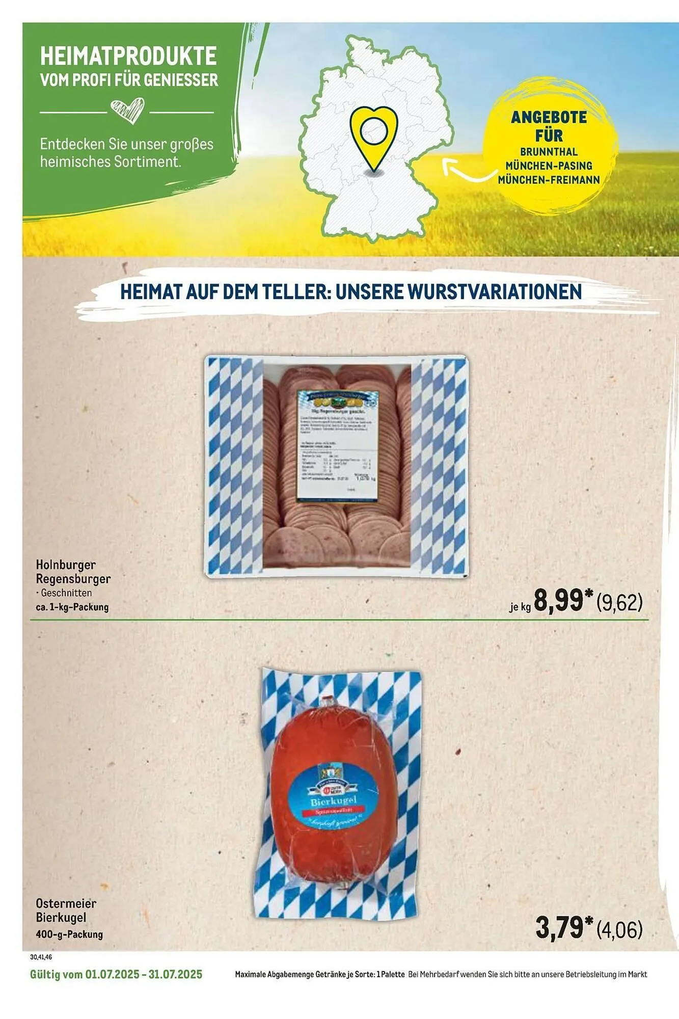 METRO Prospekt von 1. Juli bis 31. Juli 2025 - Prospekt seite 86