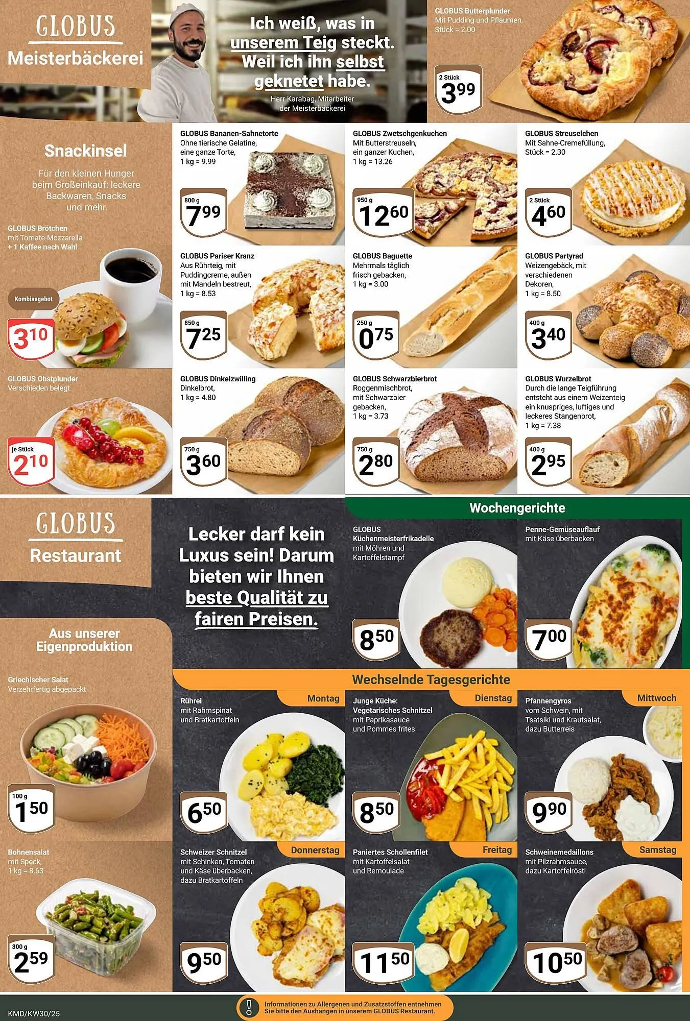 Globus Prospekt von 21. Juli bis 26. Juli 2025 - Prospekt seite 4