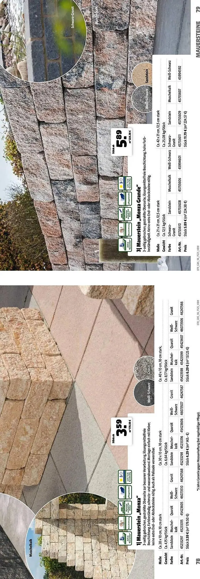 Hagebau Prospekt von 2. März bis 31. Dezember 2025 - Prospekt seite 79