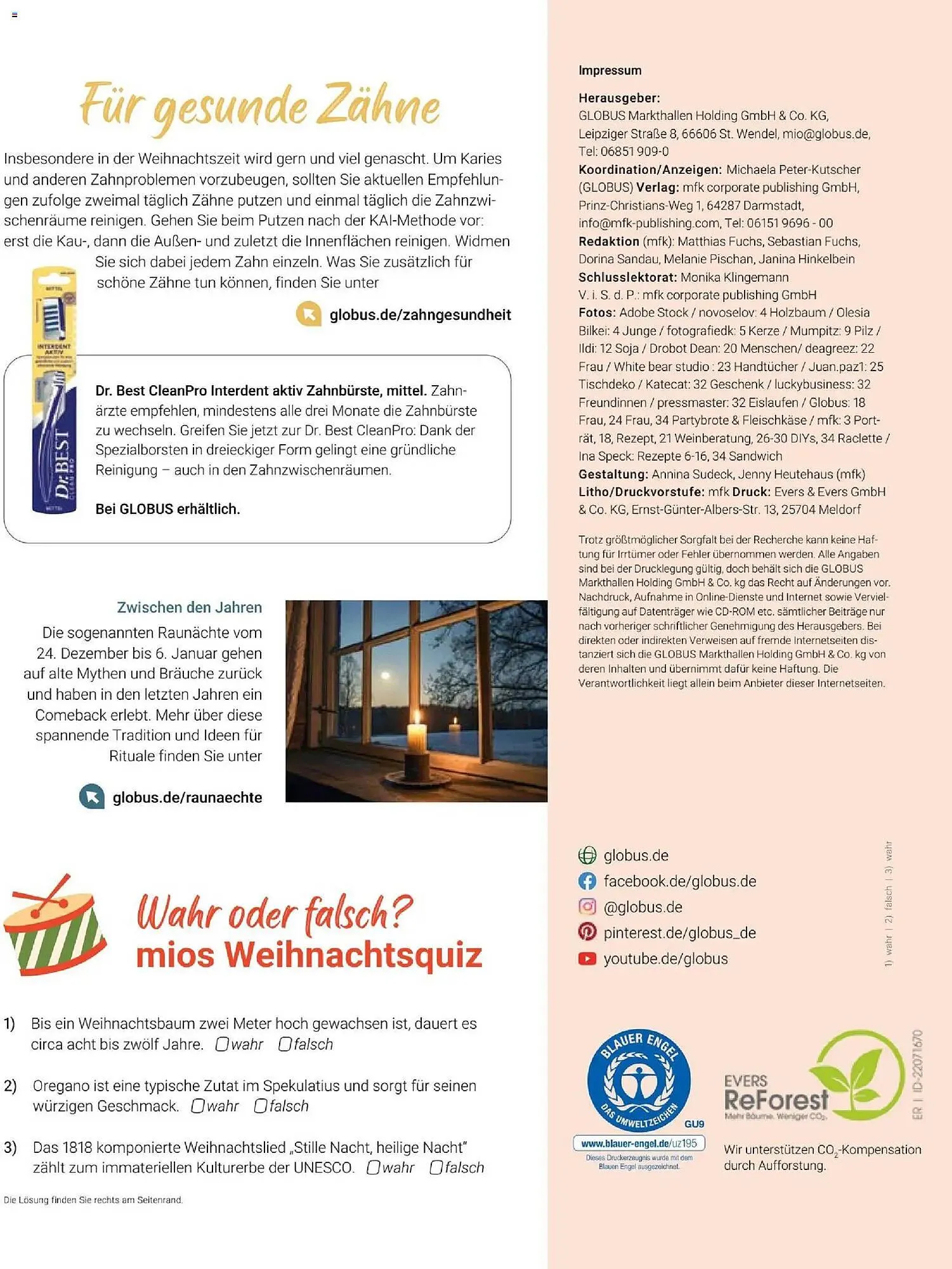 Globus Mio Magazin von 1. Dezember bis 31. Dezember 2025 - Prospekt seite 5