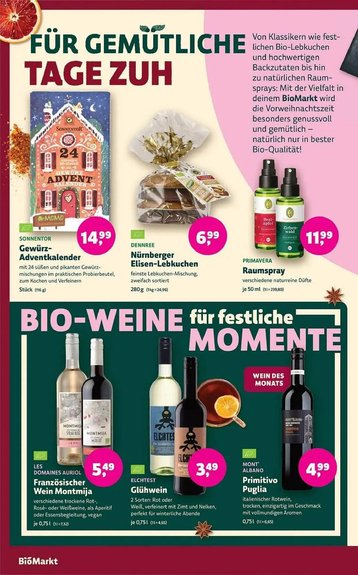 Biomarkt Prospekt von 5. November bis 18. November 2025 - Prospekt seite 2