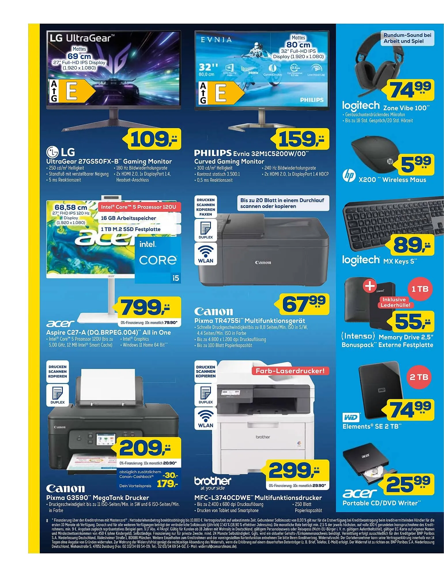 Euronics XXL Prospekt von 10. Januar bis 23. Januar 2026 - Prospekt seite 8