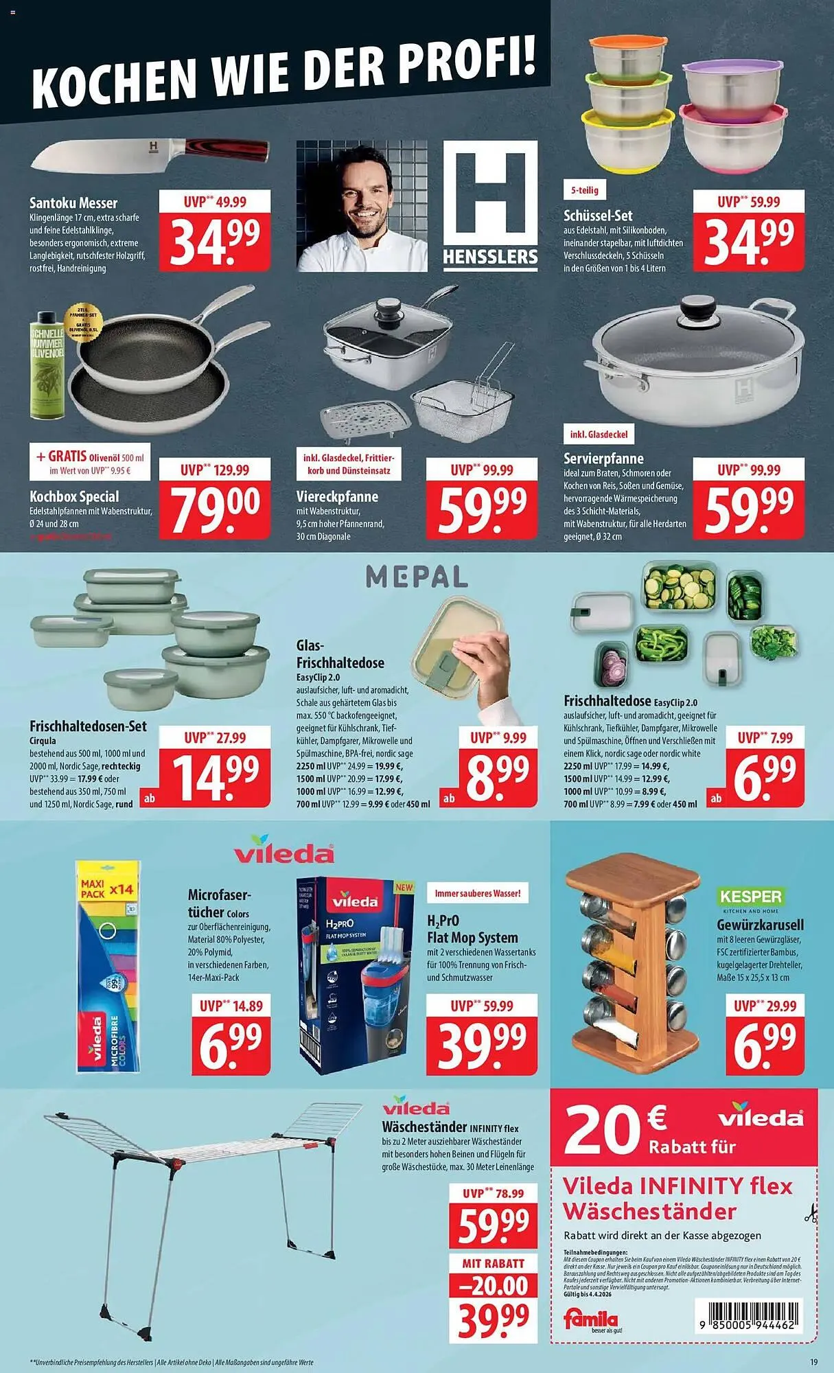 Famila Nord Ost Prospekt von 30. März bis 4. April 2026 - Prospekt seite 19