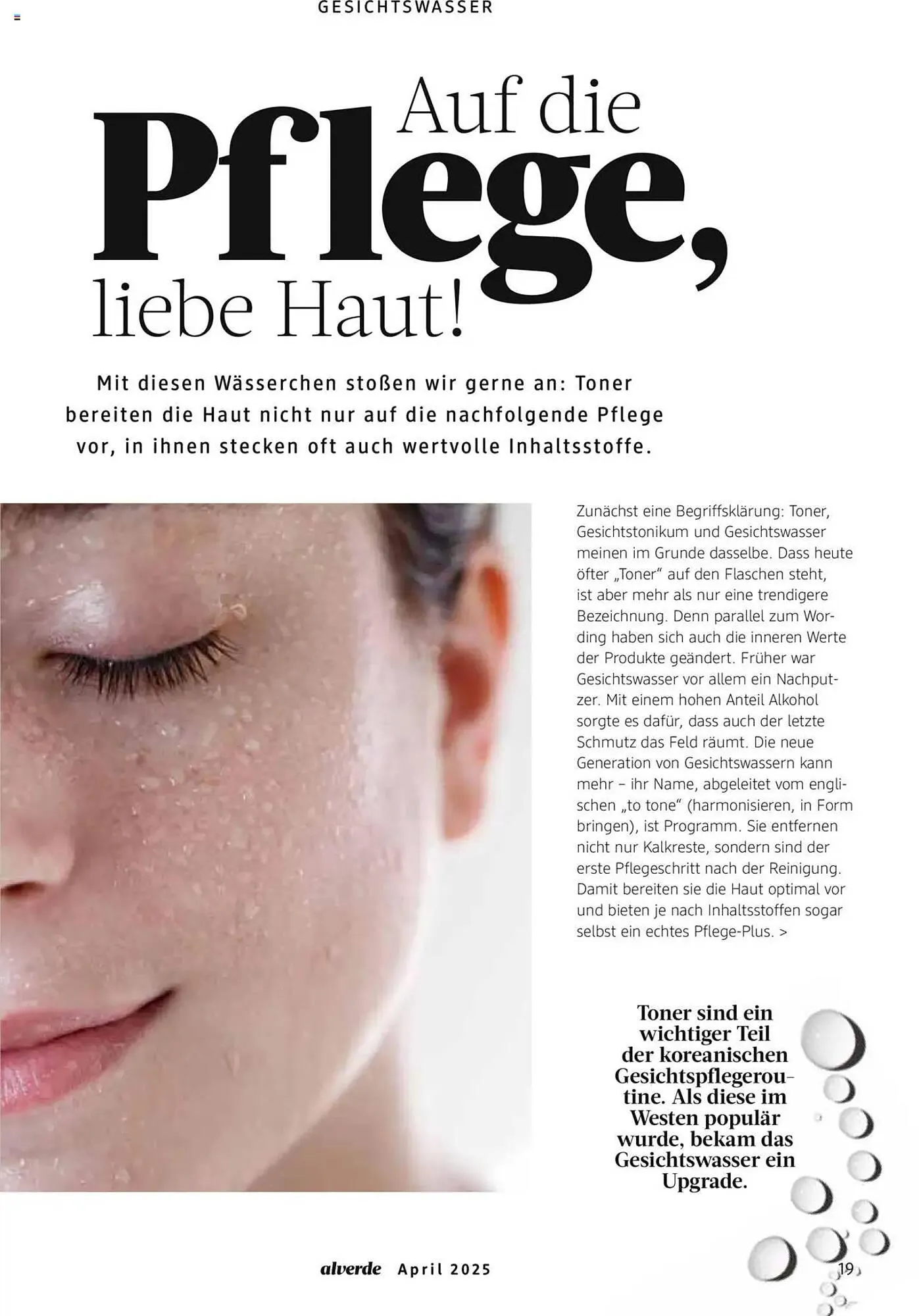 dm drogerie Prospekt von 1. April bis 30. April 2025 - Prospekt seite 19