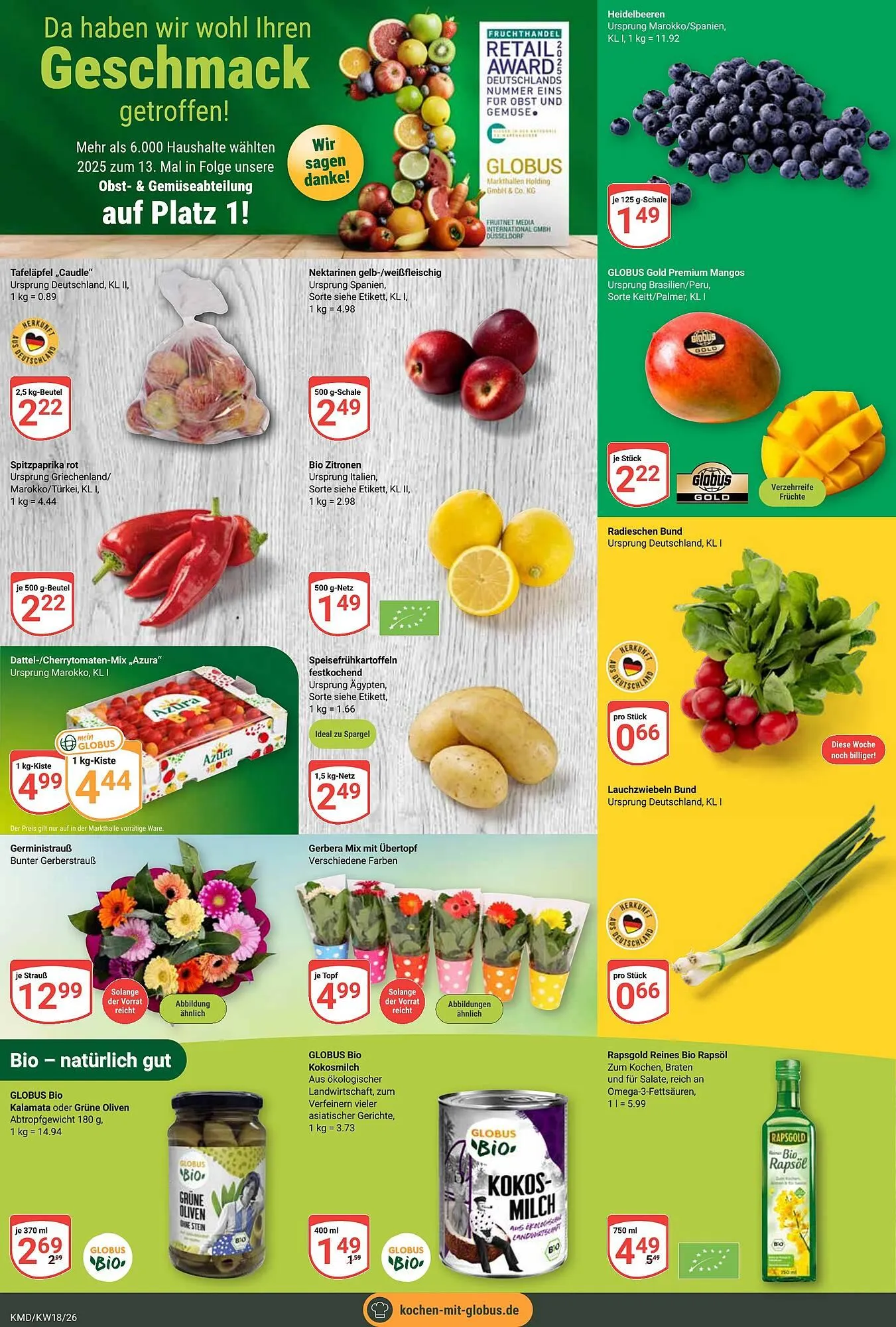 Globus Prospekt von 27. April bis 2. Mai 2026 - Prospekt seite 4
