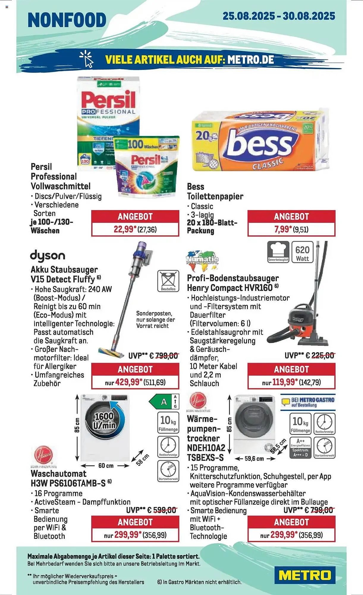 METRO Prospekt von 25. August bis 30. August 2025 - Prospekt seite 9