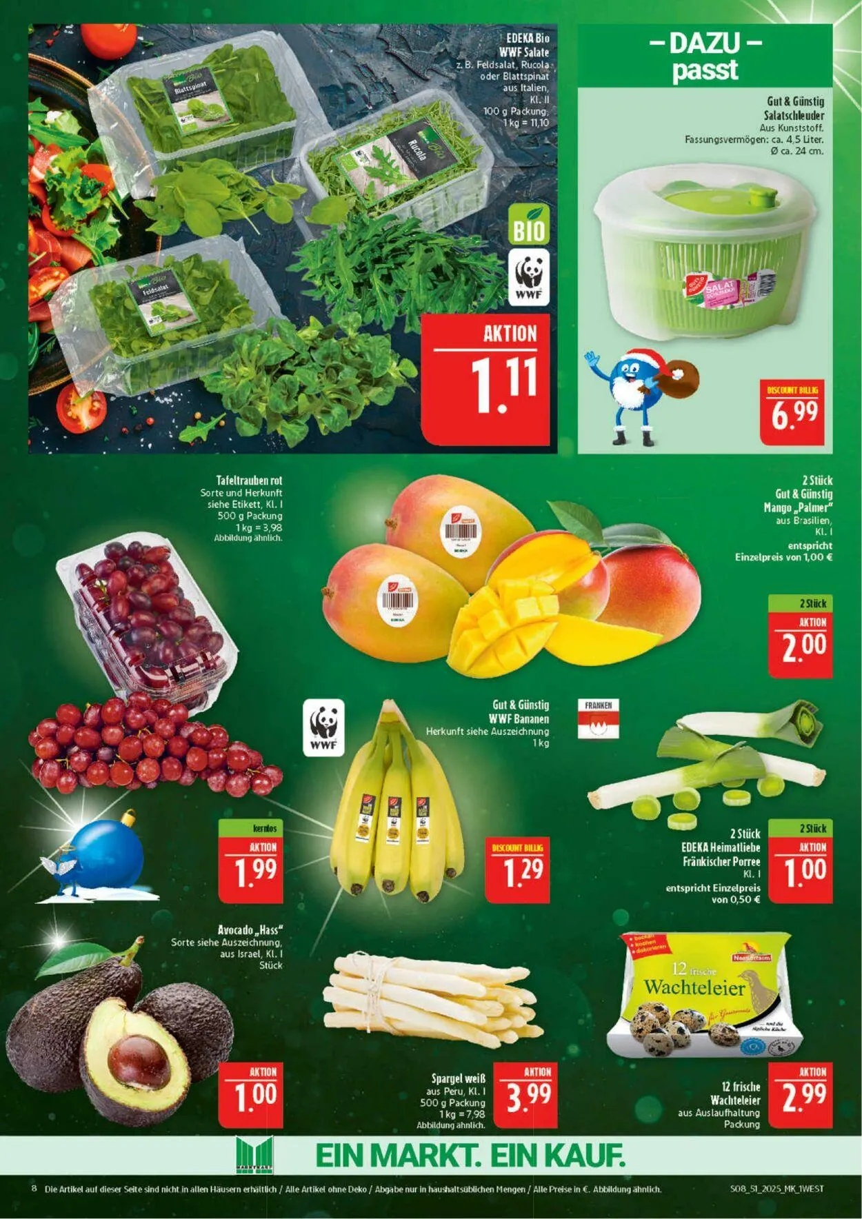 Marktkauf - Nürnberg-Thon Aktueller Prospekt von 15. Dezember bis 20. Dezember 2025 - Prospekt seite 8