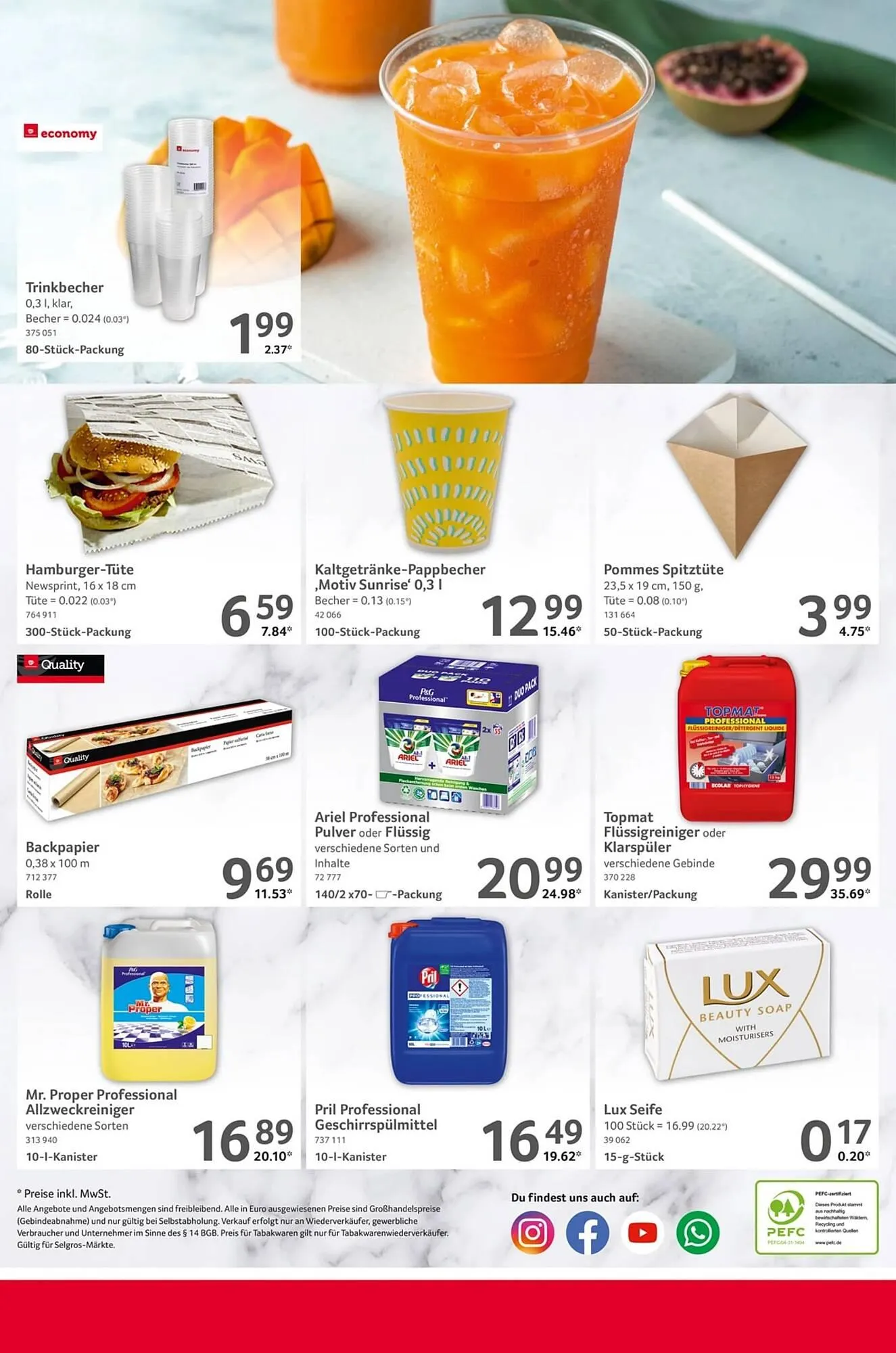 Selgros Prospekt von 24. April bis 30. April 2025 - Prospekt seite 32