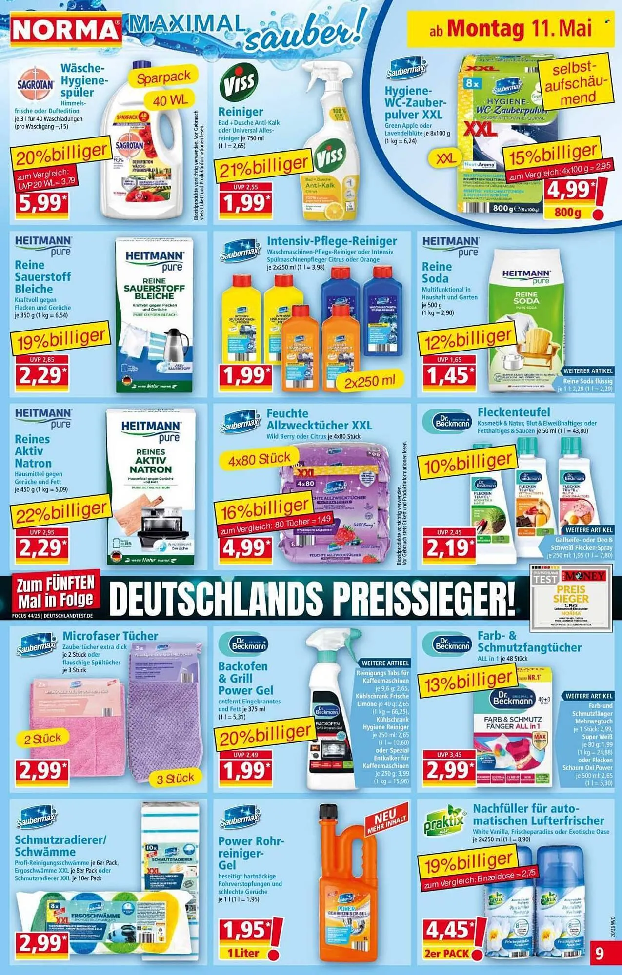 Norma Prospekt von 11. Mai bis 17. Mai 2026 - Prospekt seite 9